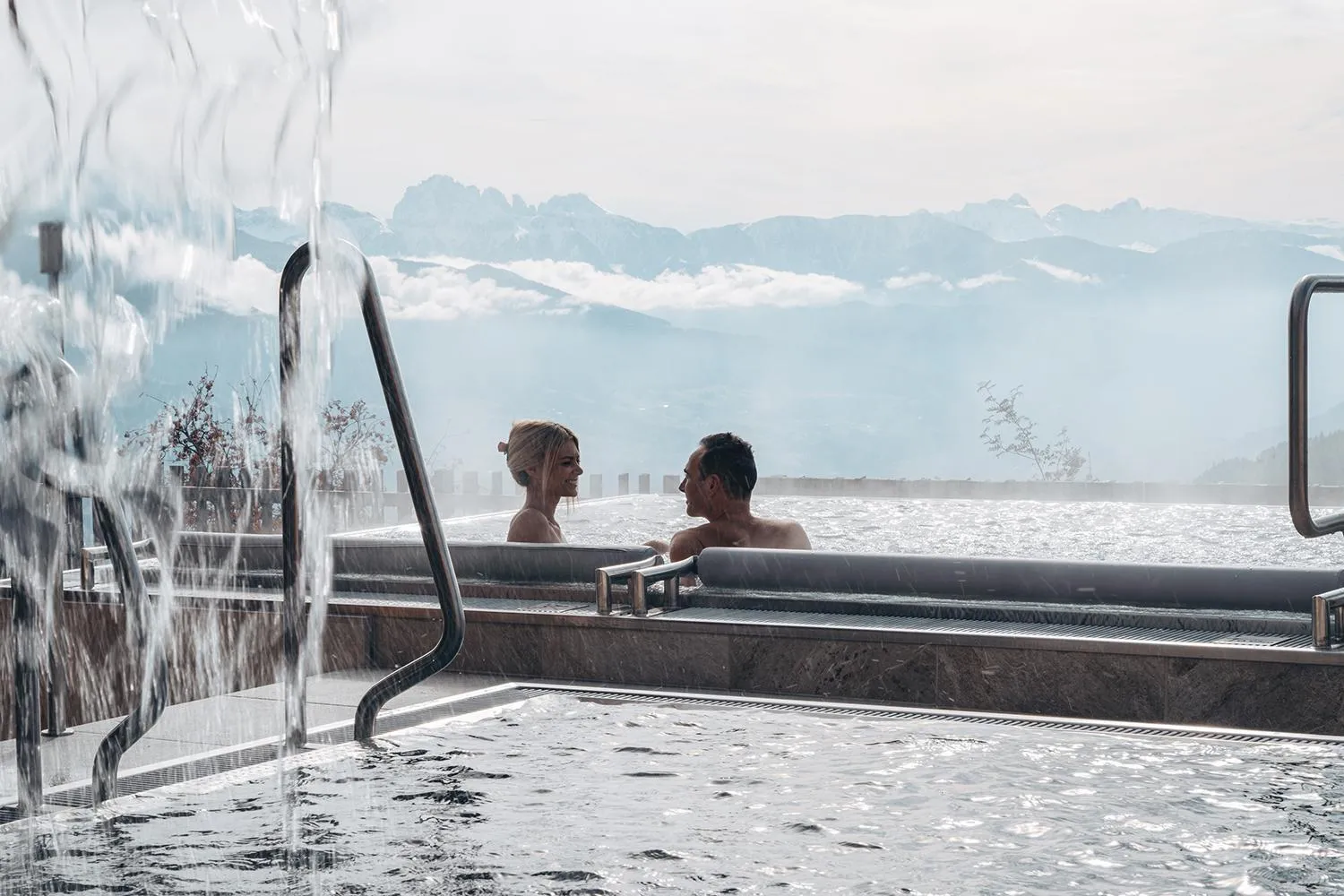 Hot Tub in Tratterhof Mountain Sky Hotel