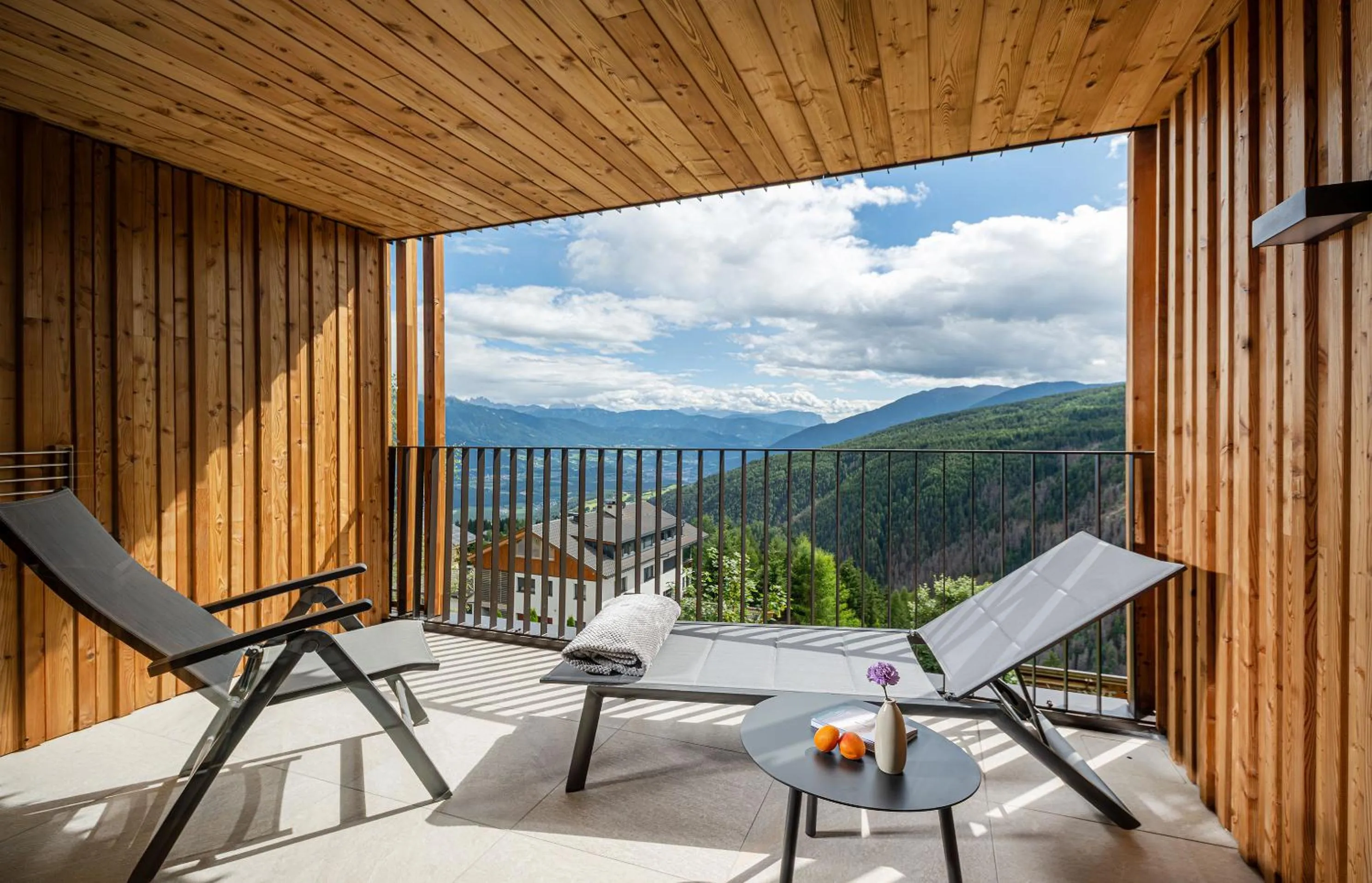 Mountain view in Tratterhof Mountain Sky Hotel