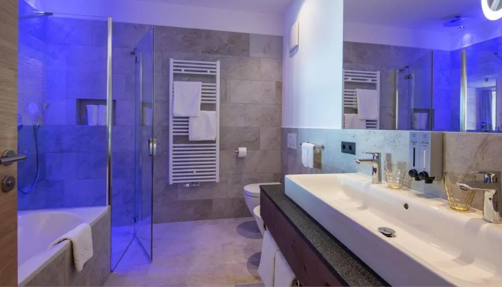 Bathroom in Tratterhof Mountain Sky Hotel
