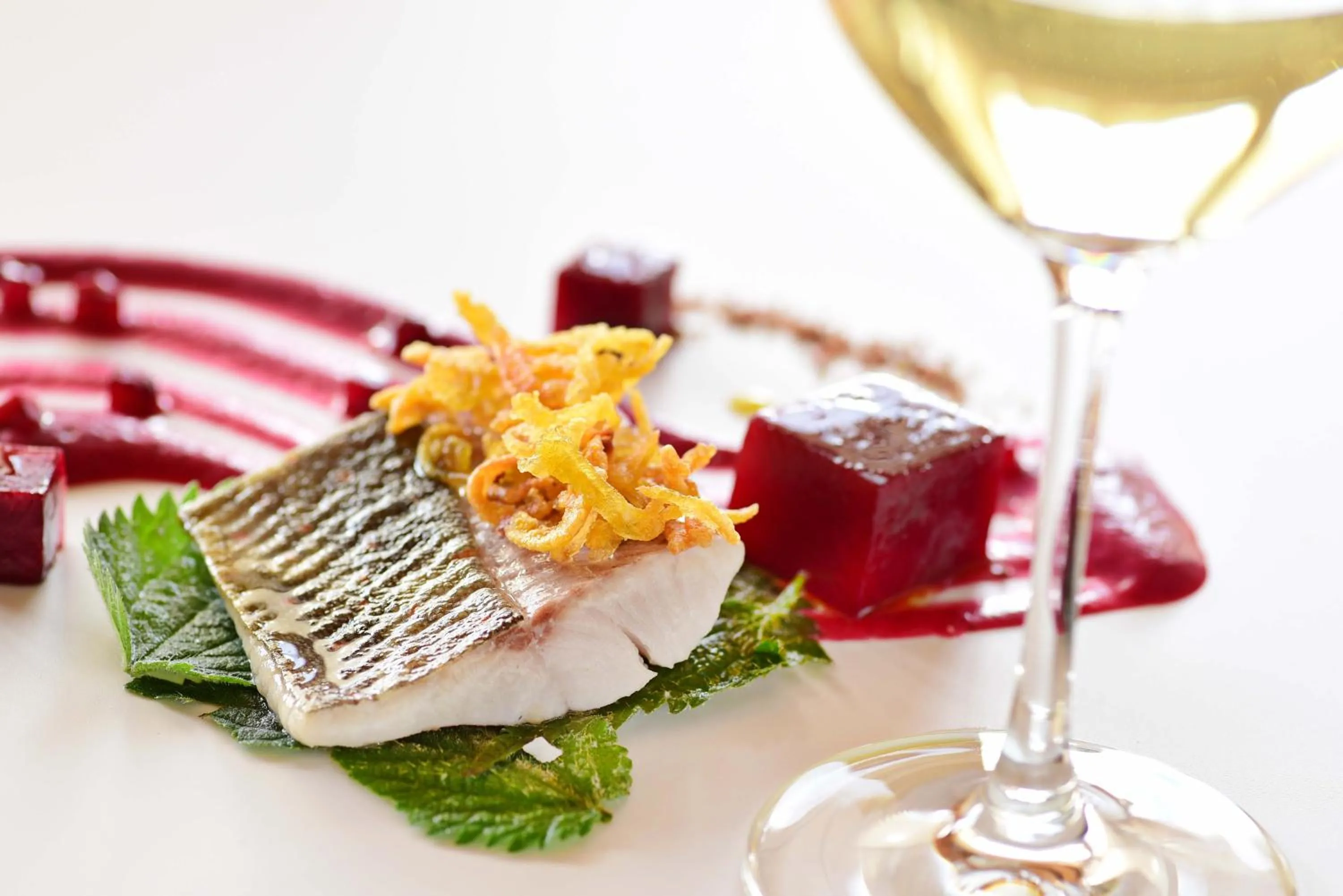 Food close-up in Tratterhof Mountain Sky Hotel