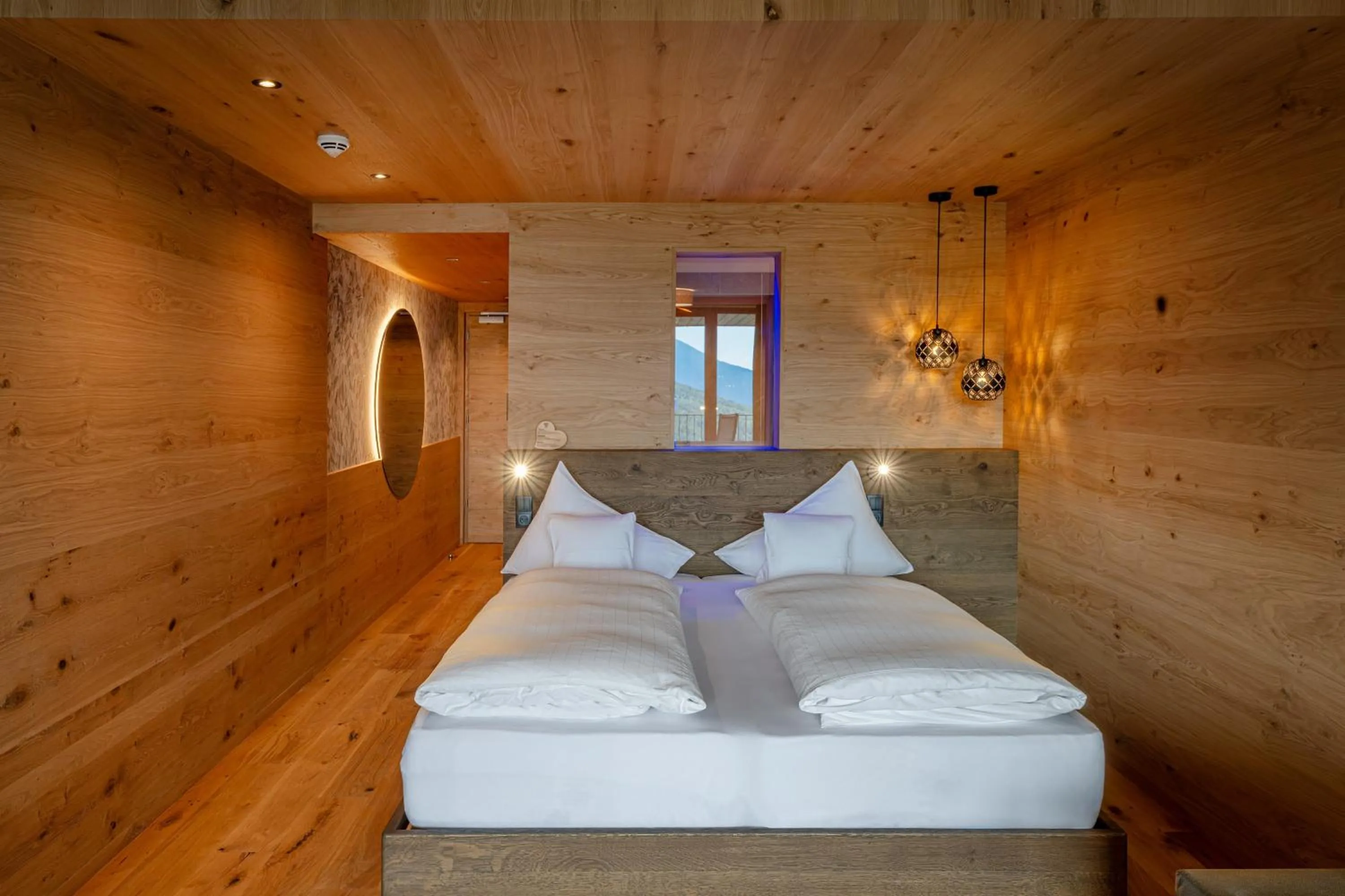 Photo of the whole room, Bed in Tratterhof Mountain Sky Hotel