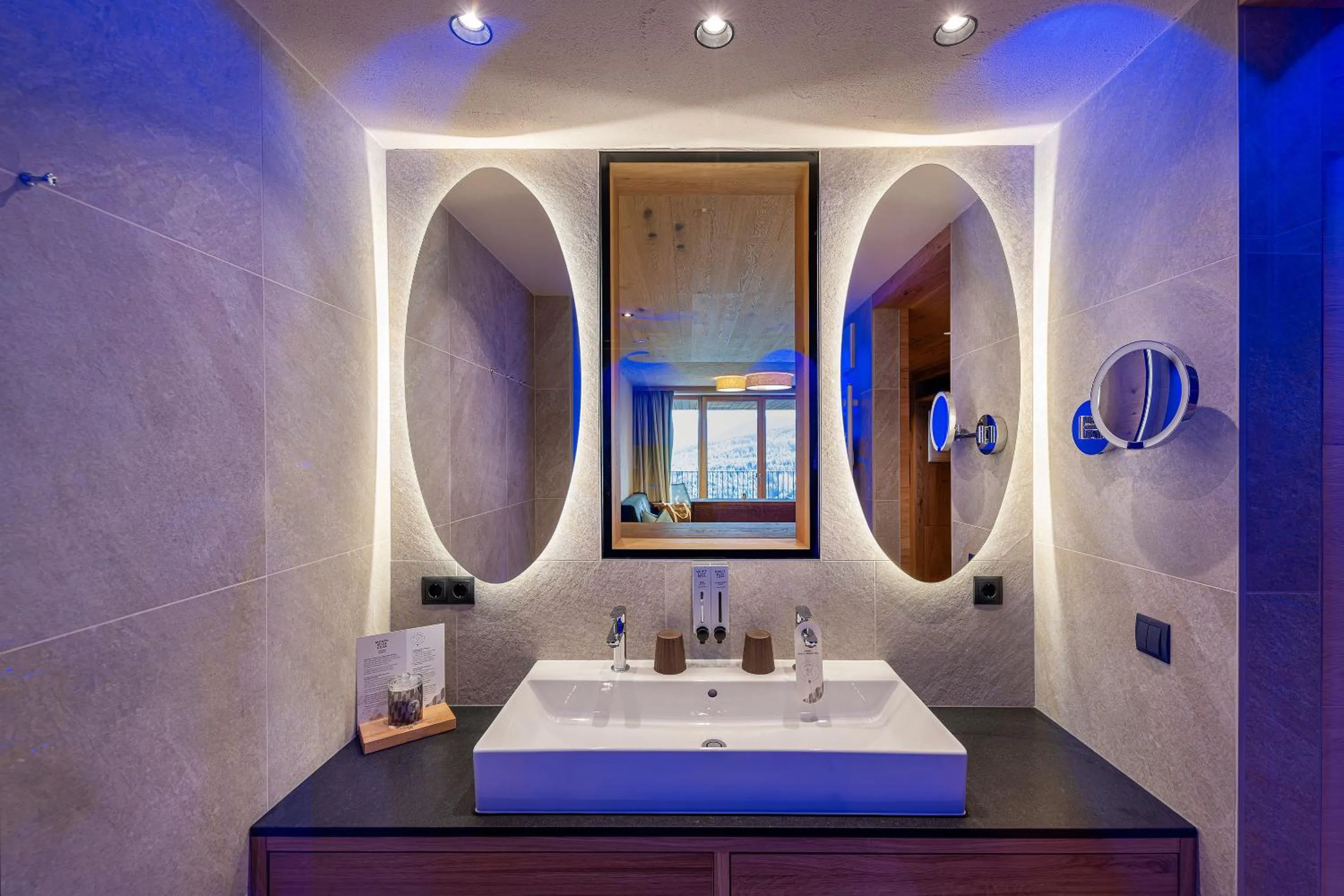 Bathroom in Tratterhof Mountain Sky Hotel