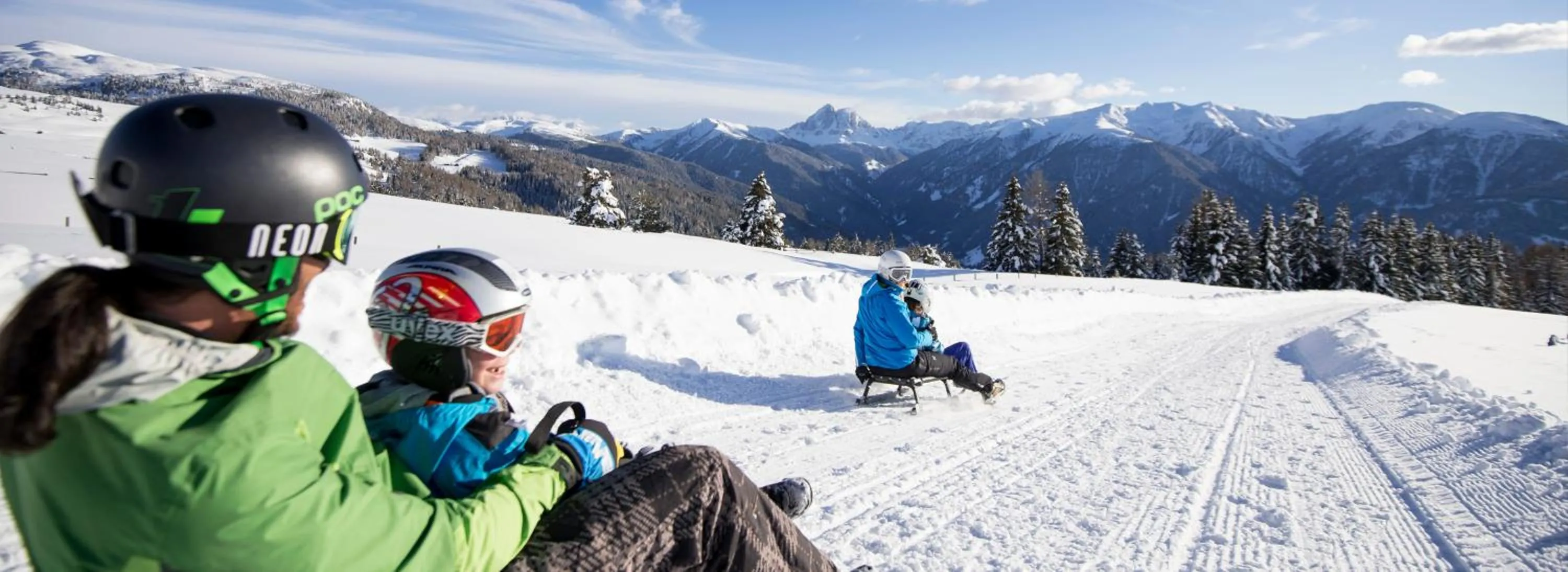 People in Tratterhof Mountain Sky Hotel