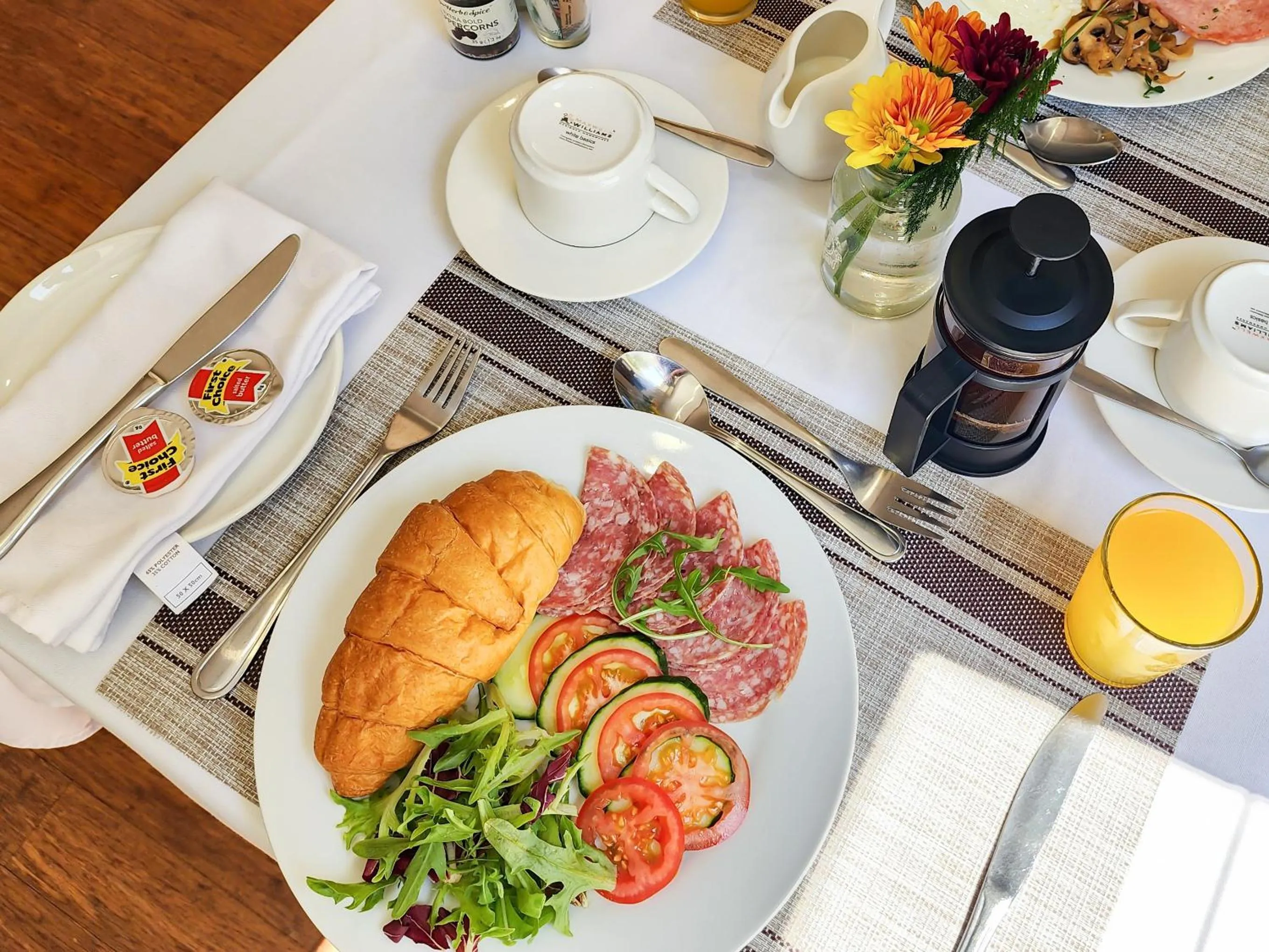 Breakfast in Roodenburg House