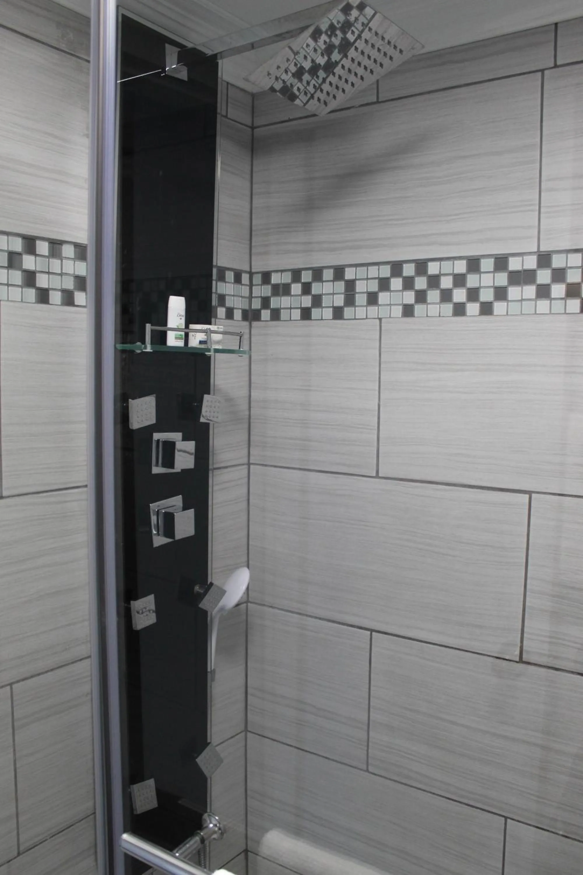 Shower in Travelodge by Wyndham Trois-Rivieres