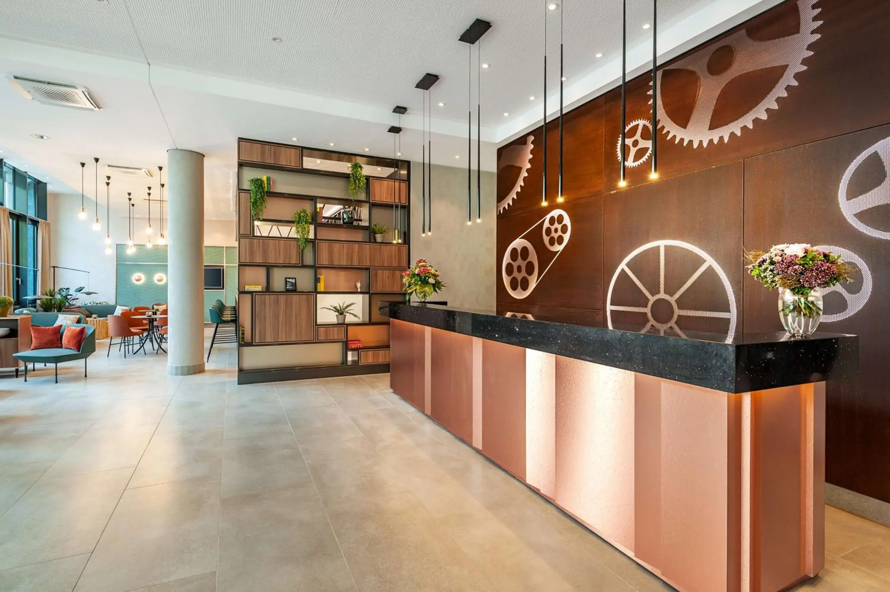 Lobby or reception in NH Essen Lobby or reception in NH Essen