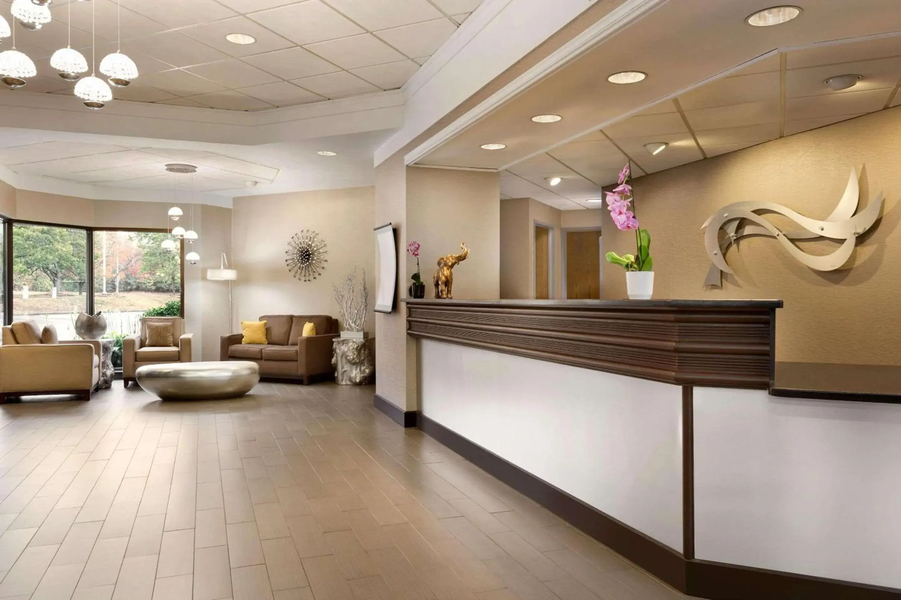 Lobby or reception in Radisson Akron-Fairlawn Copley Lobby or reception in Radisson Akron-Fairlawn Copley