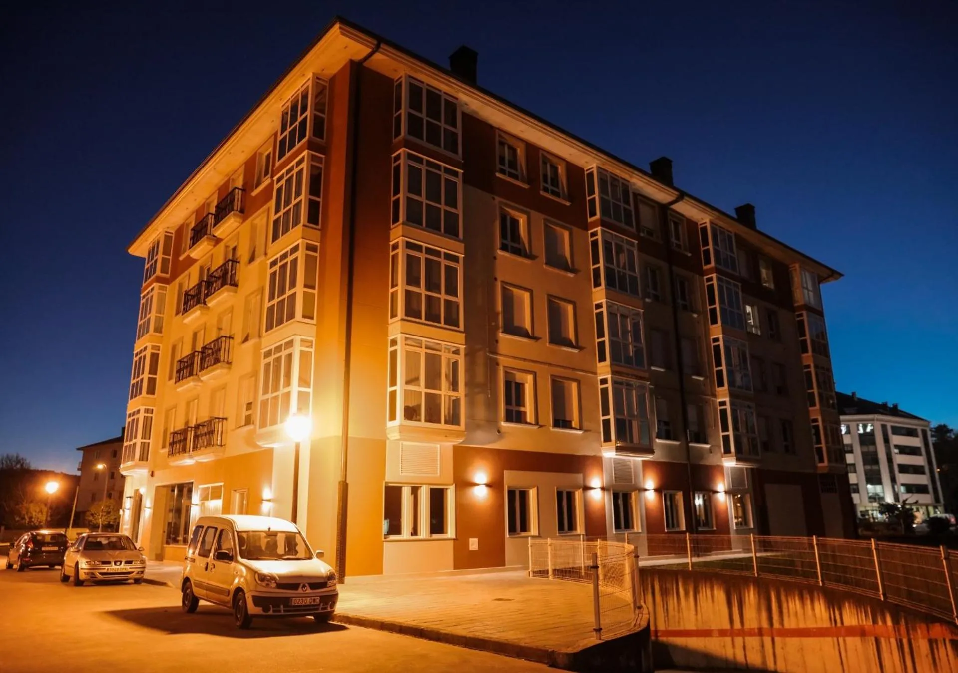 Property building in Pensión Rúa Peregrino