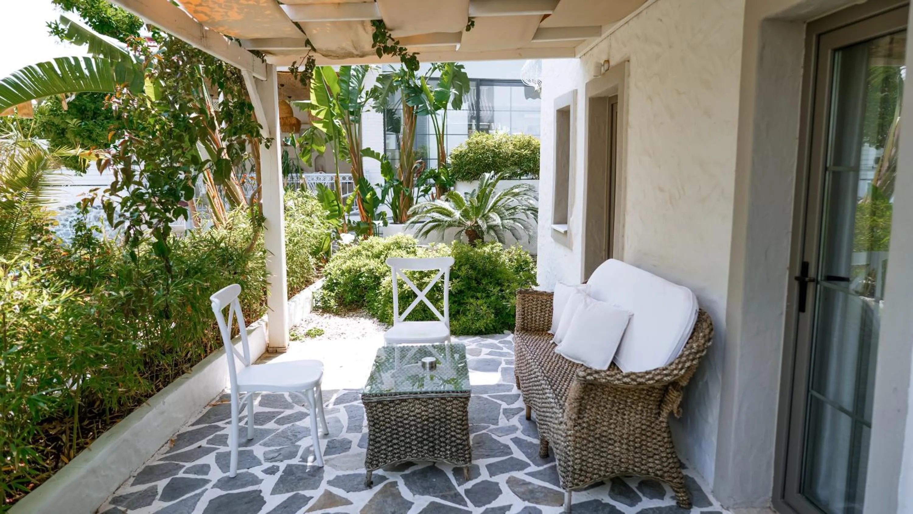 Balcony/Terrace in Salonika Suites