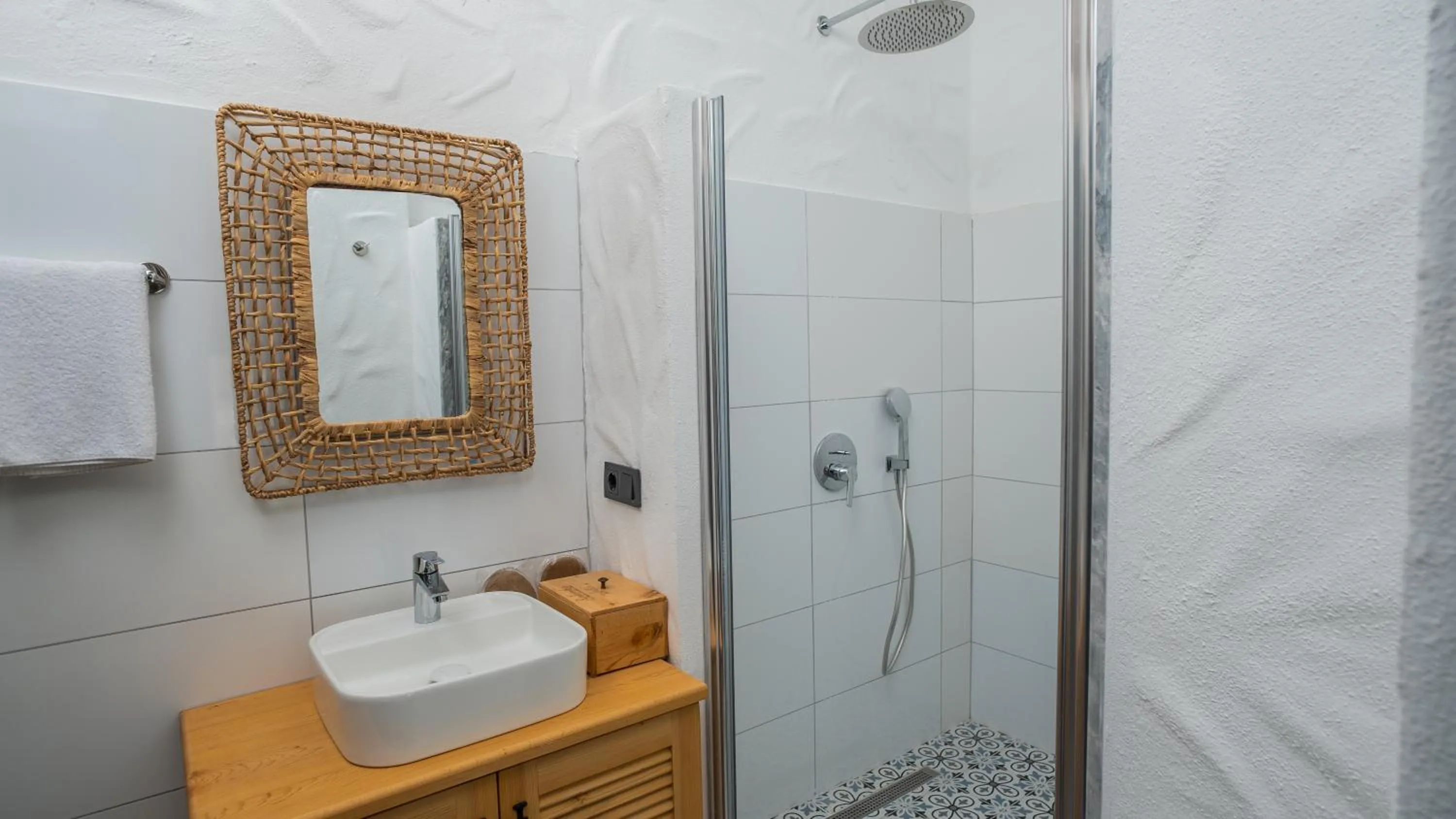 Bathroom in Salonika Suites