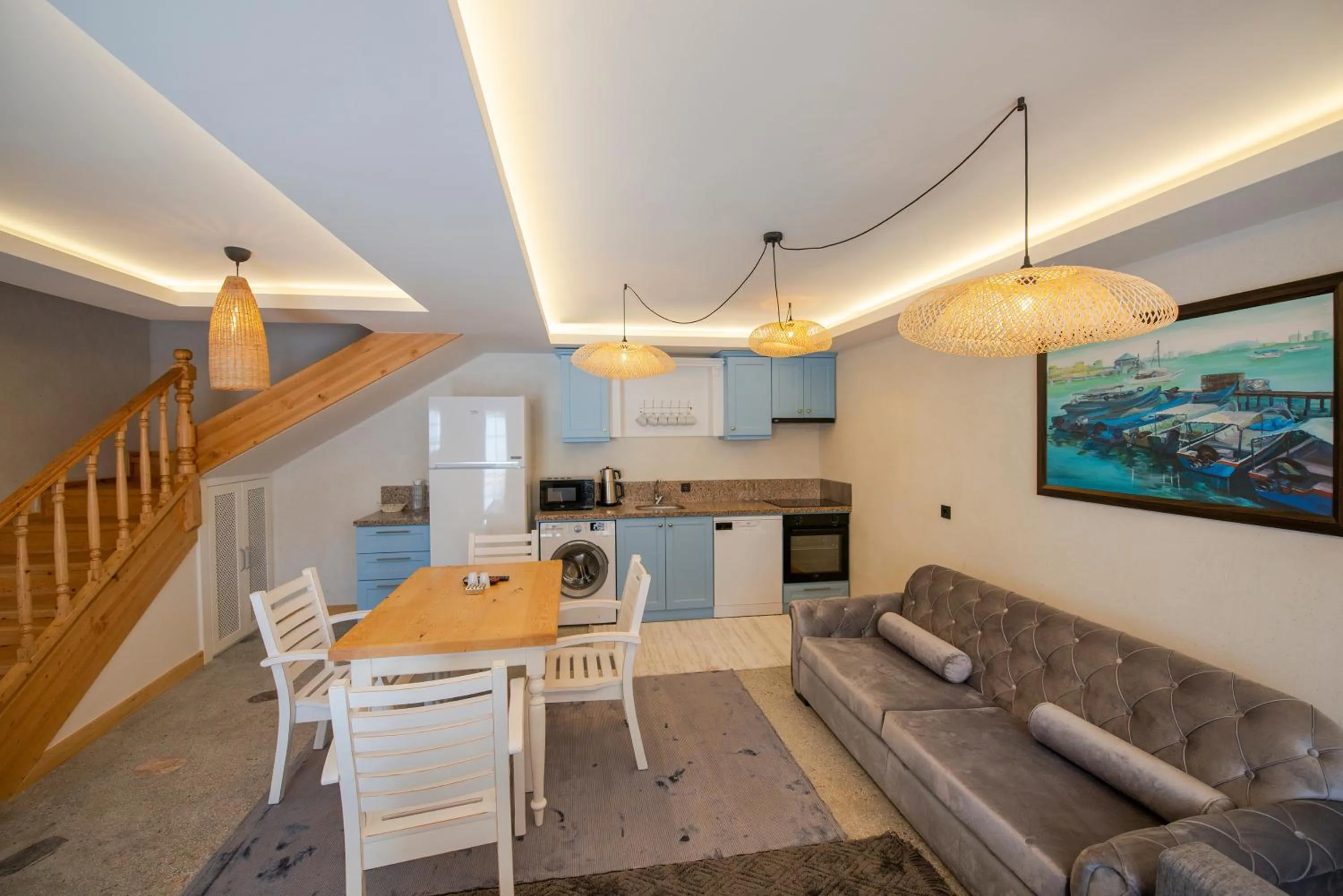 Living room in Salonika Suites