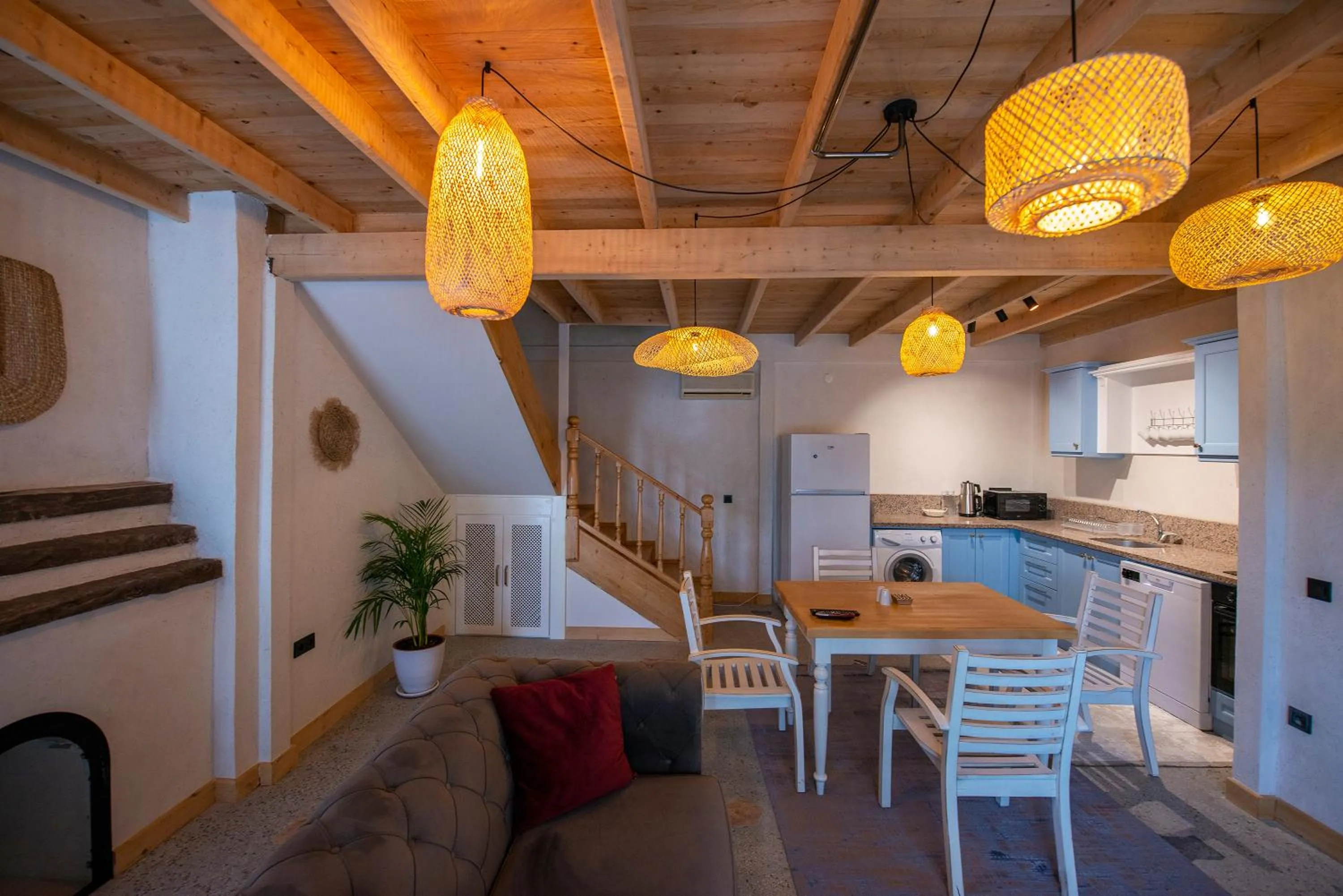 Kitchen or kitchenette in Salonika Suites