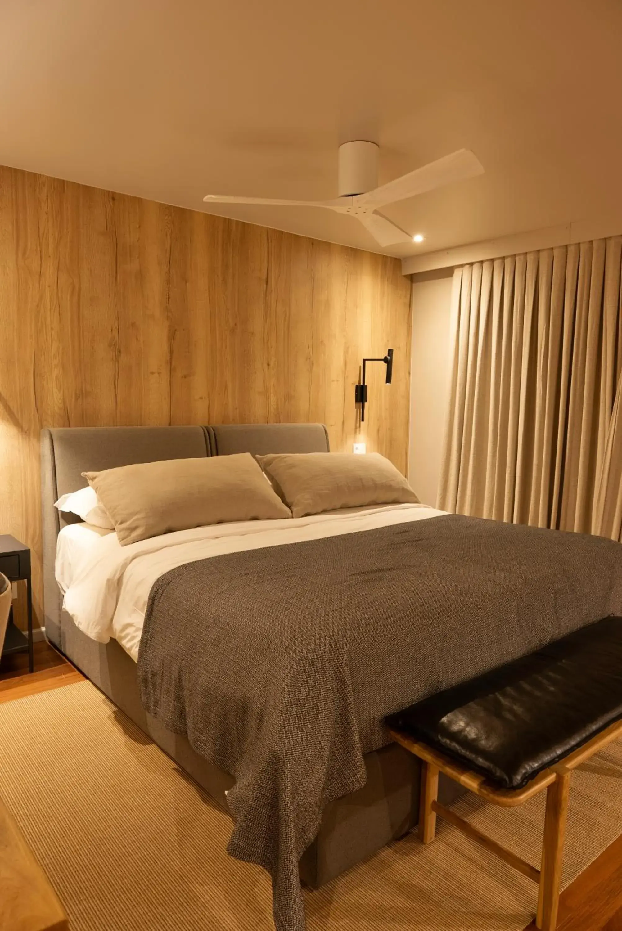 Bed in Hotel Catedral Patagonia Ski & Wellness Bed in Hotel Catedral Patagonia Ski & Wellness