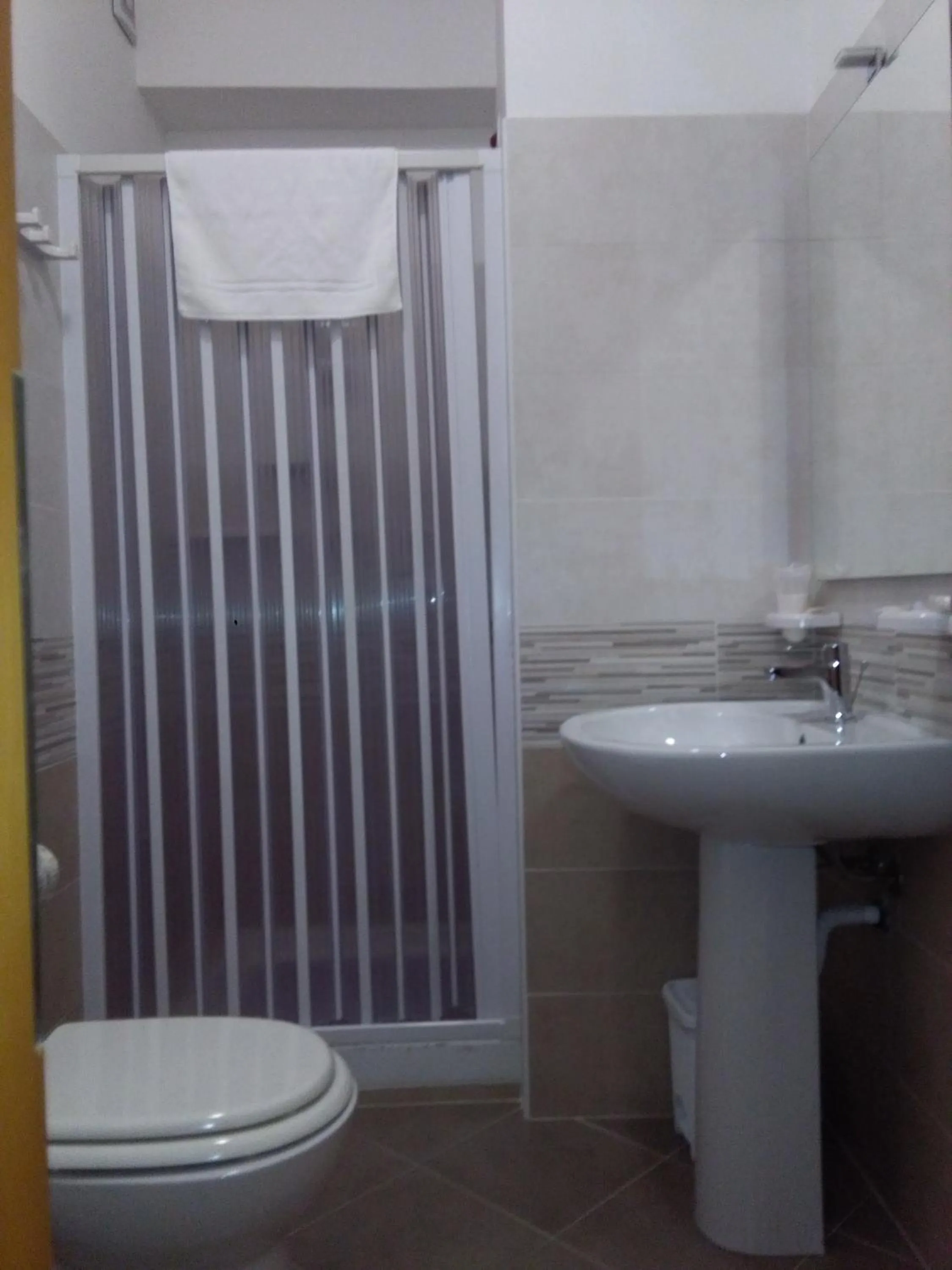 Shower in Al Saliceto Hotel