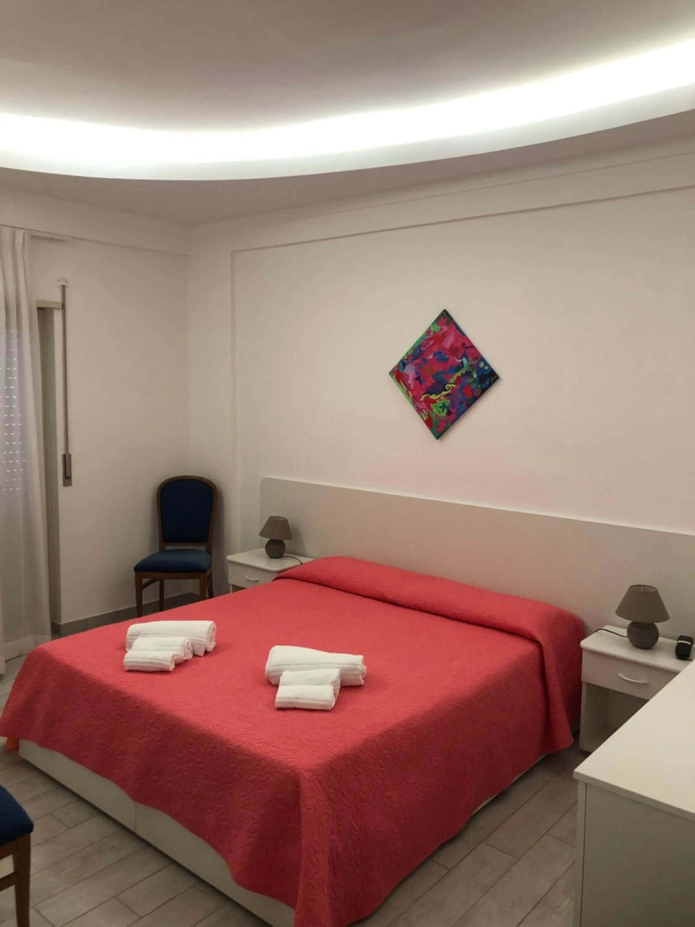 Bed in Al Saliceto Hotel