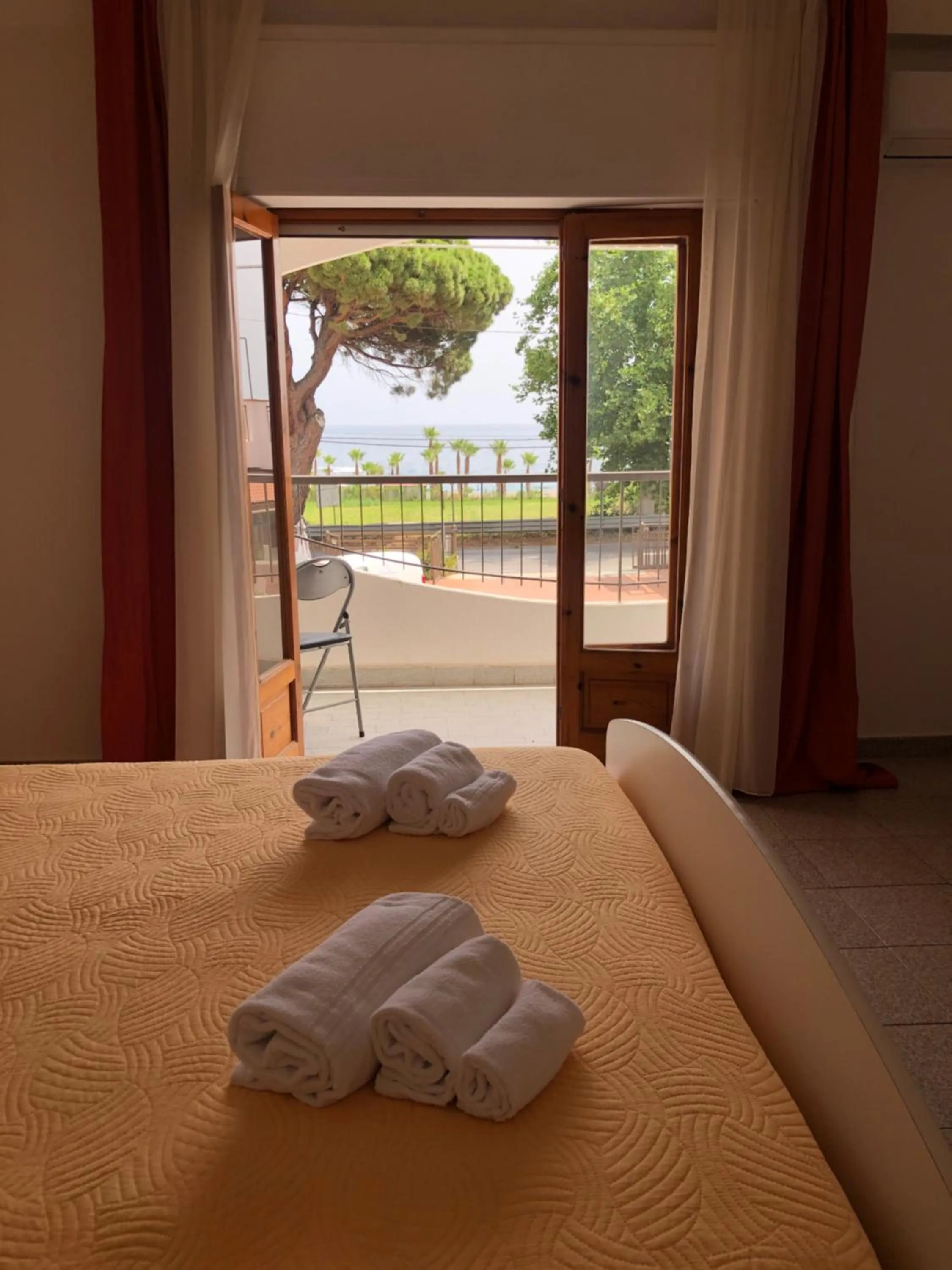 Bed in Al Saliceto Hotel