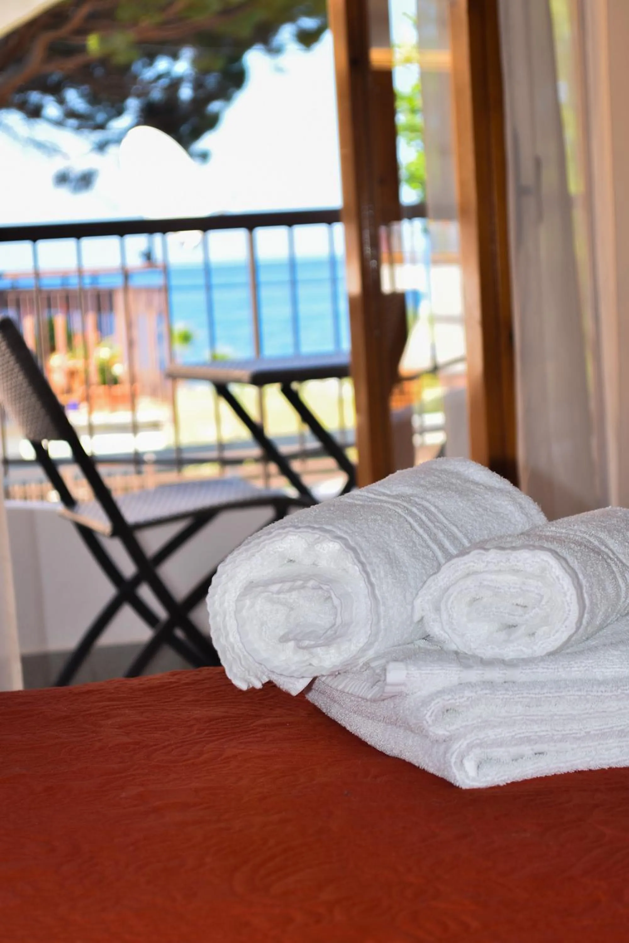 Bed in Al Saliceto Hotel