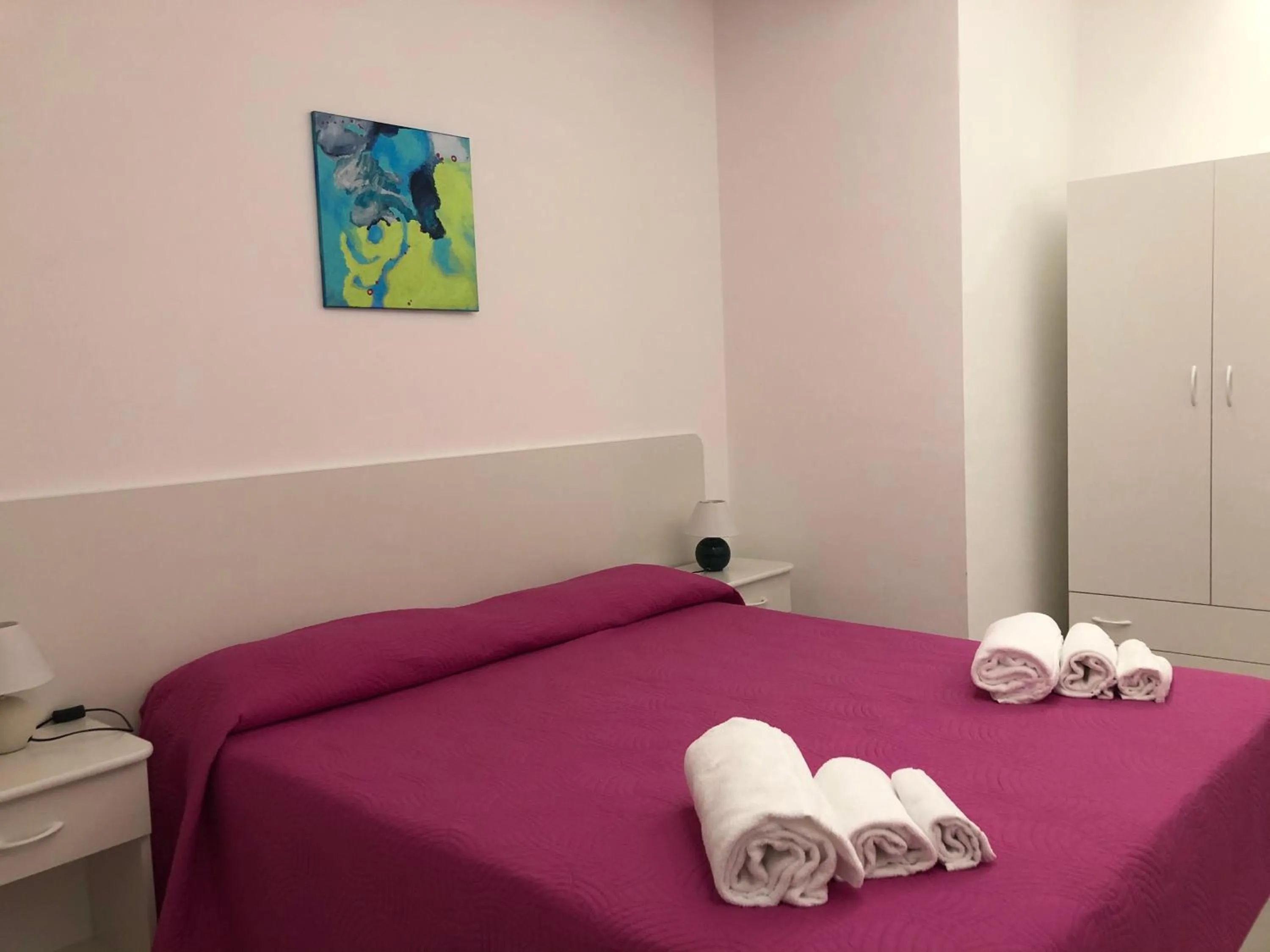 Bed in Al Saliceto Hotel