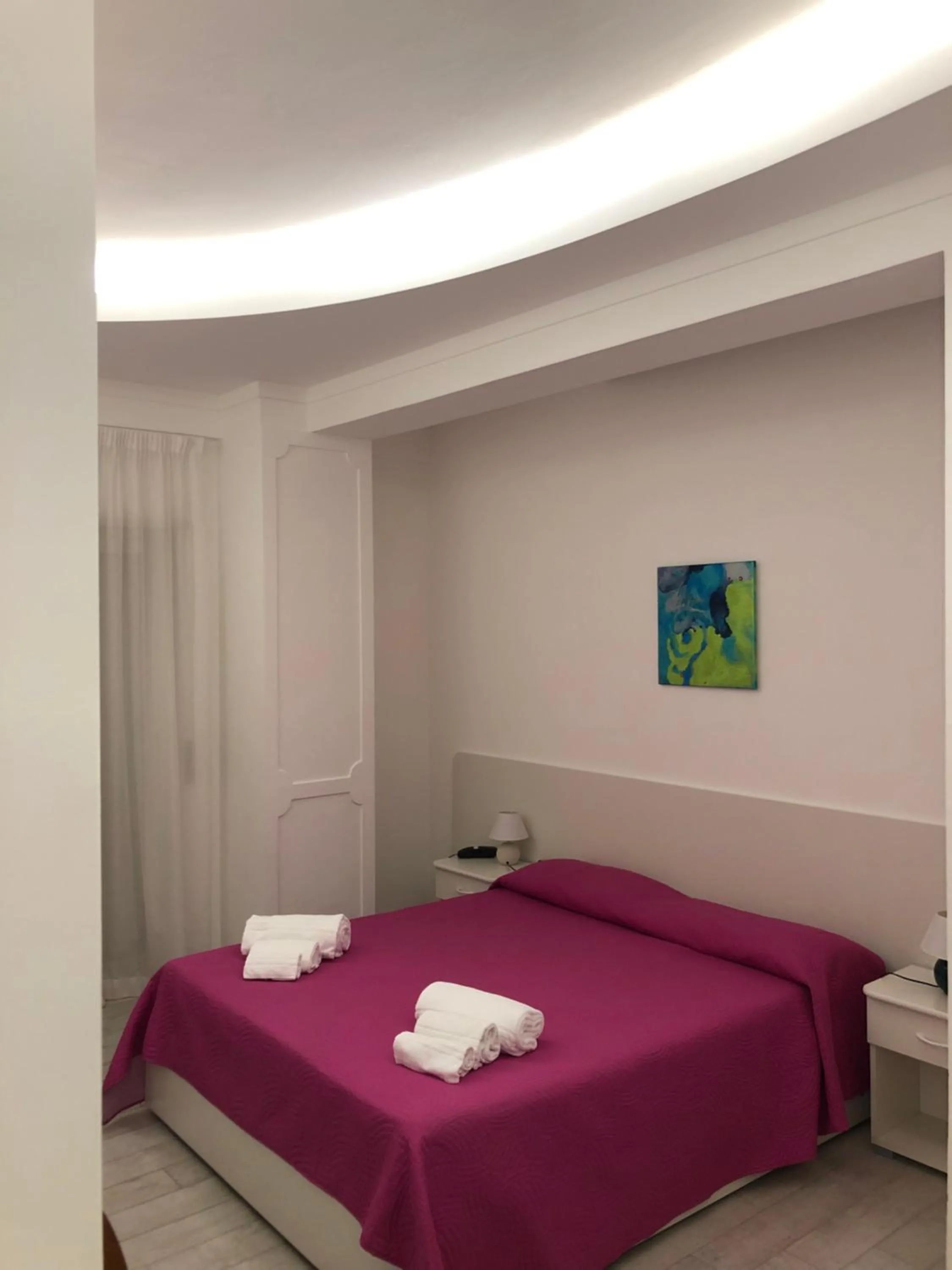 Bed in Al Saliceto Hotel