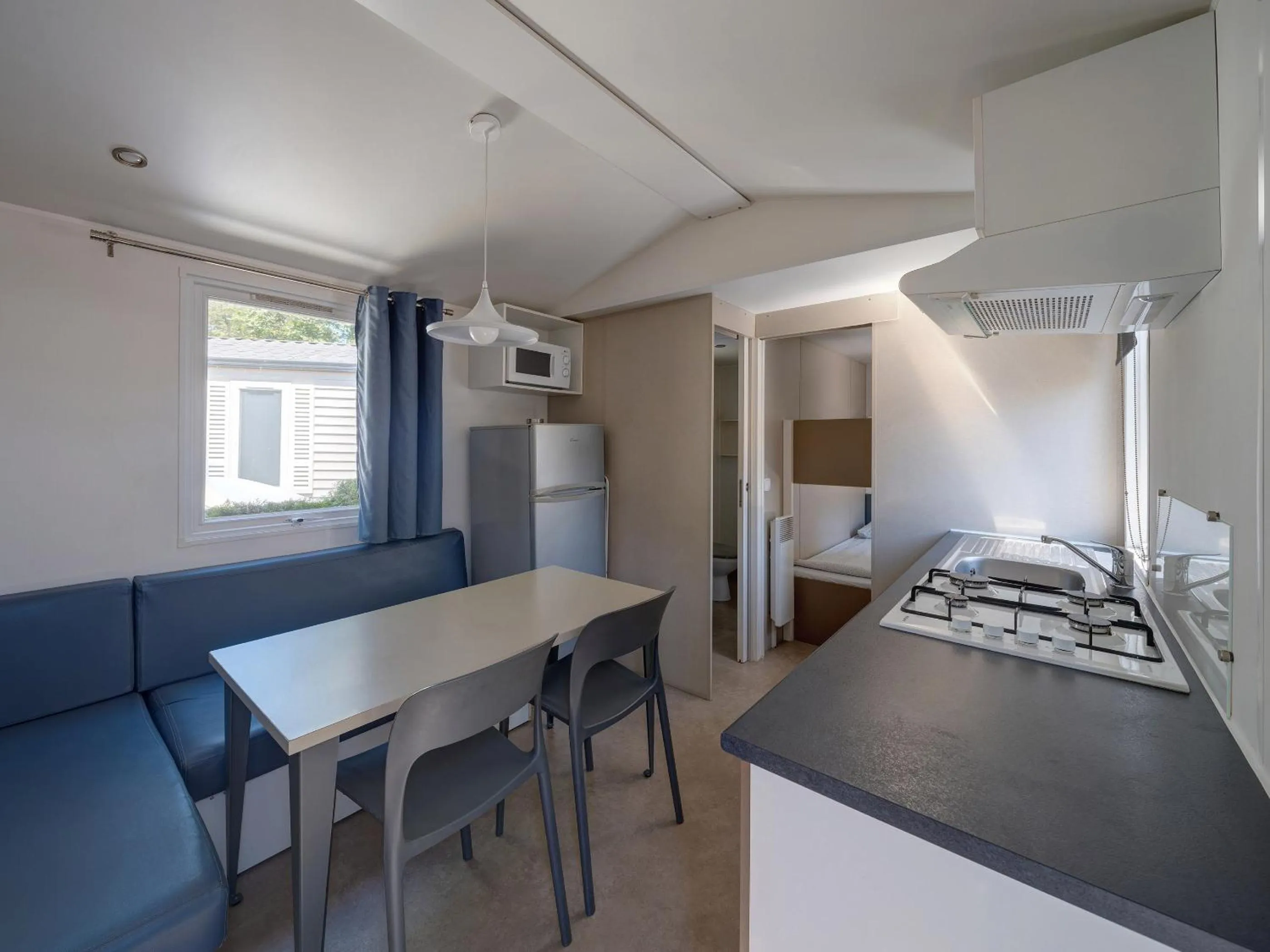Kitchen or kitchenette in Camping Sokol Praha