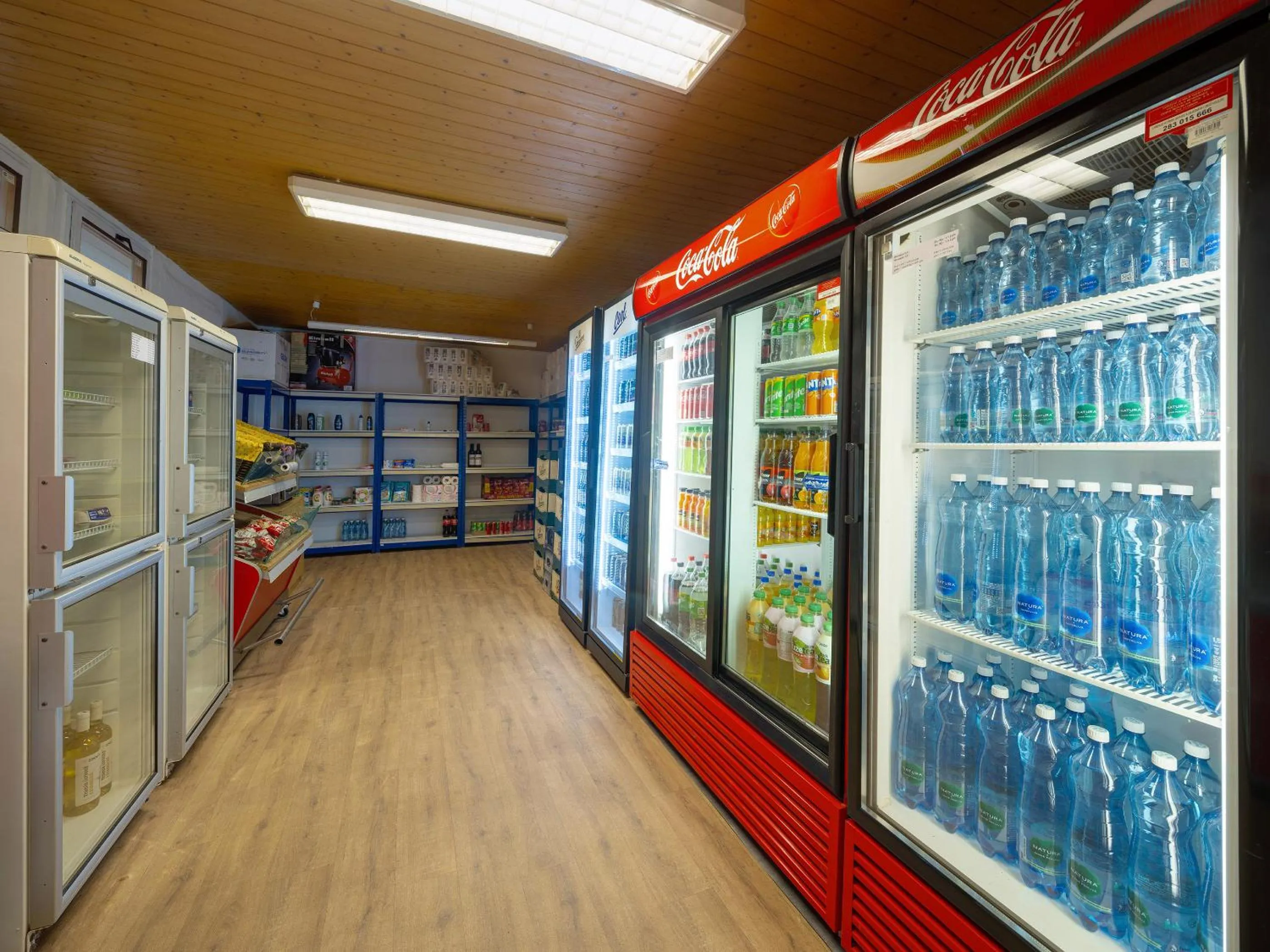 On-site shops in Camping Sokol Praha