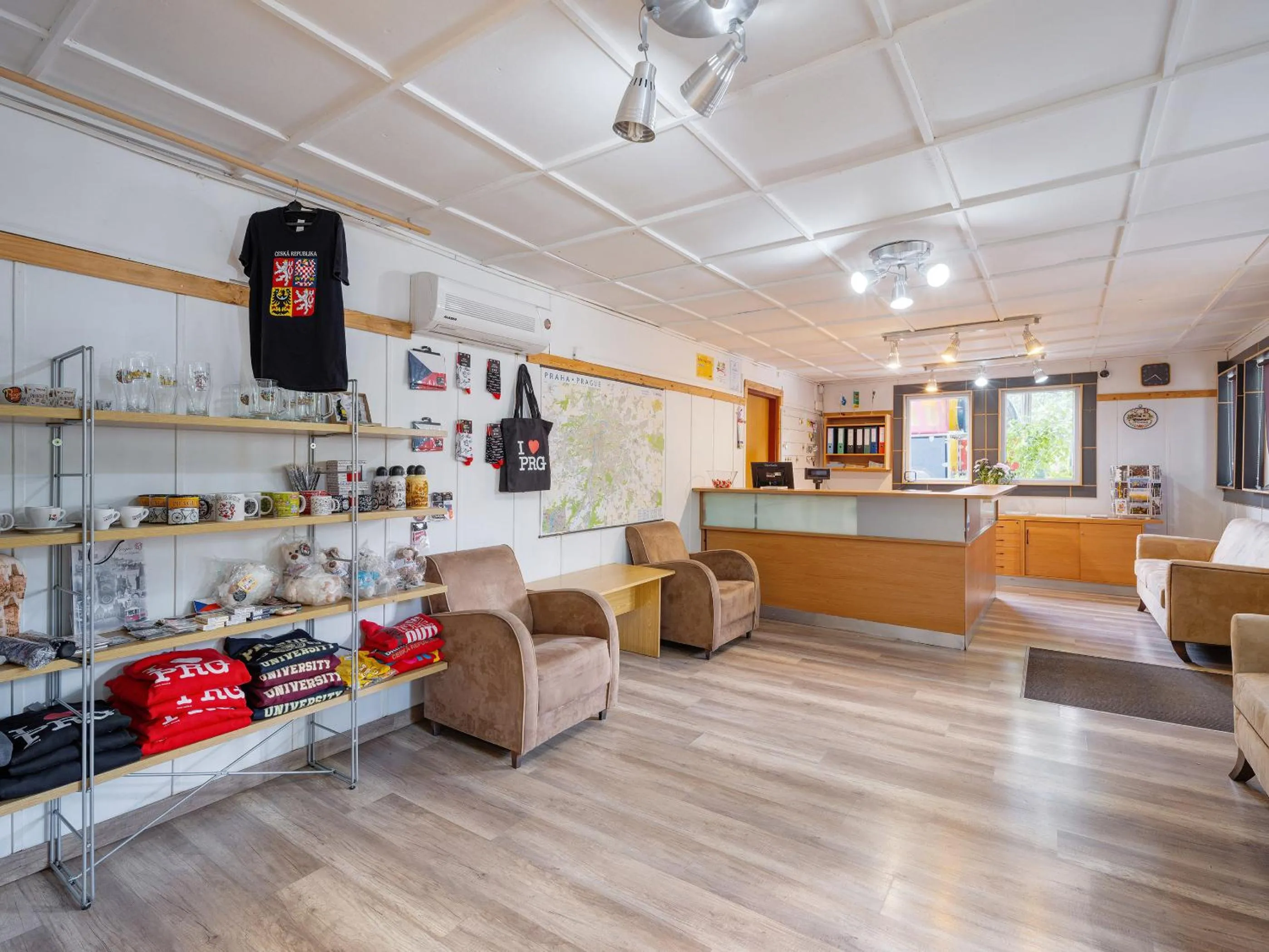 Lobby or reception in Camping Sokol Praha