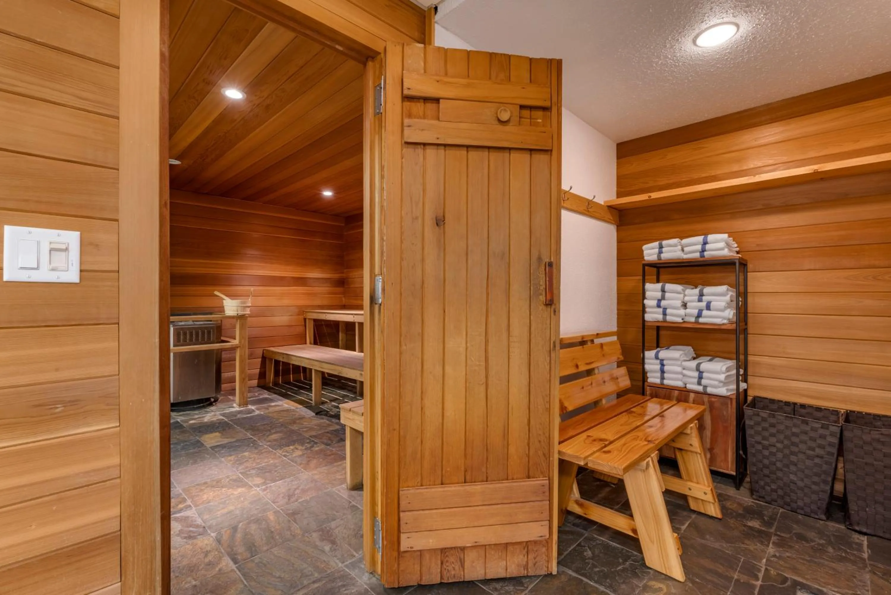 Sauna in Regent Hotel Revelstoke