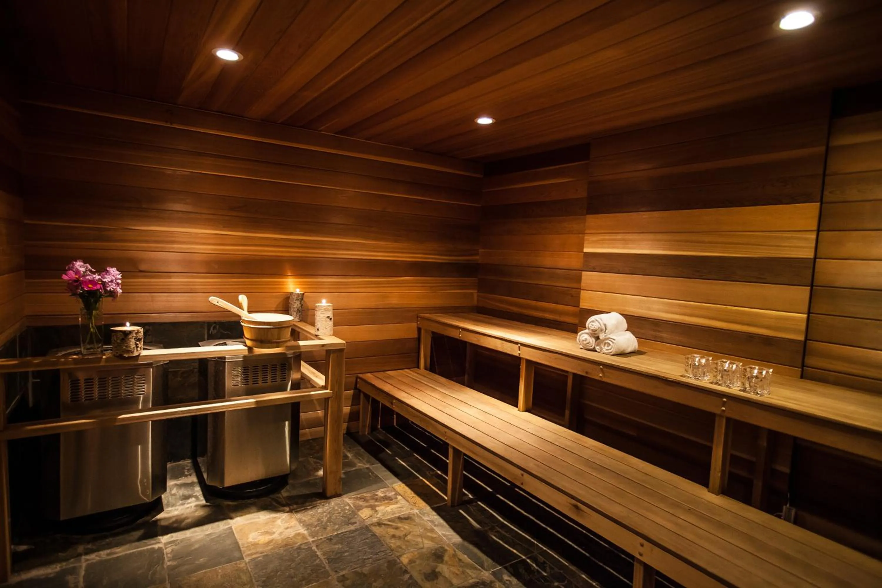 Sauna in Regent Hotel Revelstoke