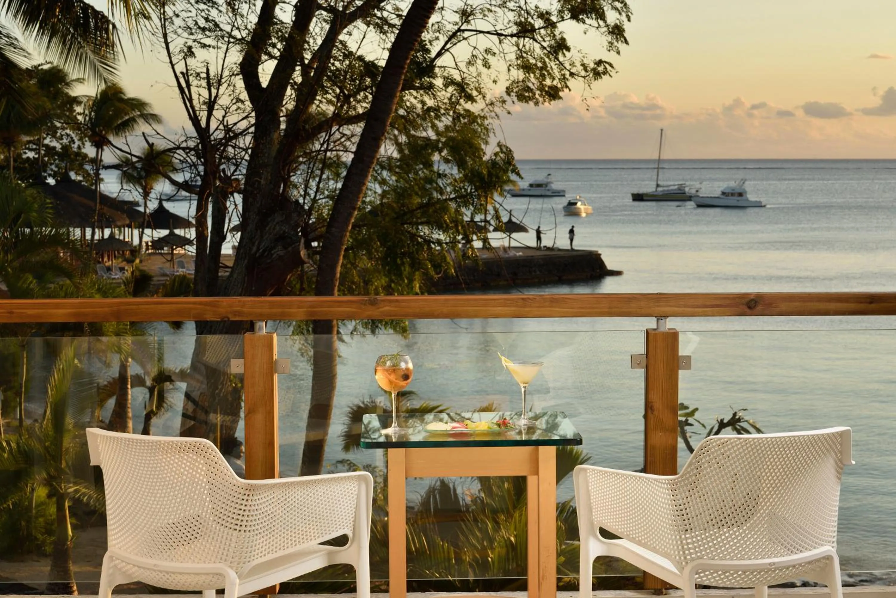 Seating area in Coral Azur Beach Resort Mont Choisy