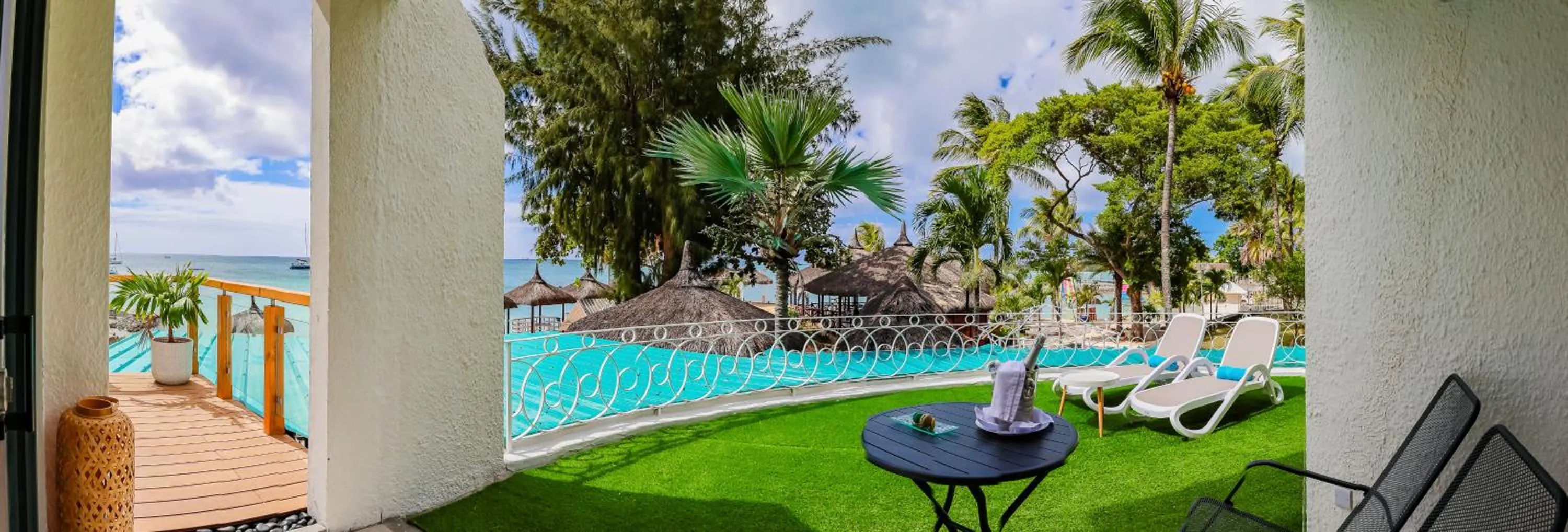 View (from property/room) in Coral Azur Beach Resort Mont Choisy