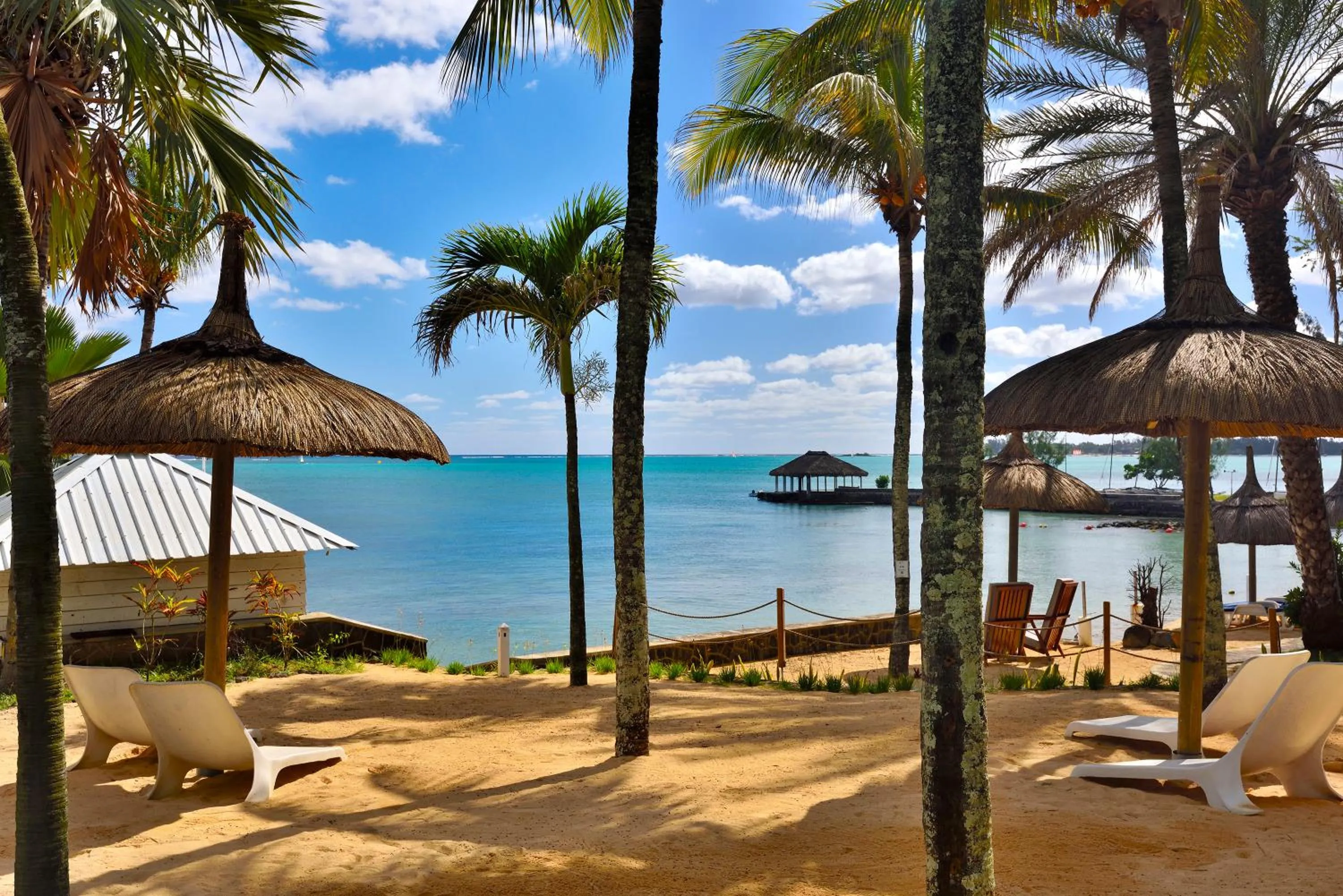 Natural landscape in Coral Azur Beach Resort Mont Choisy