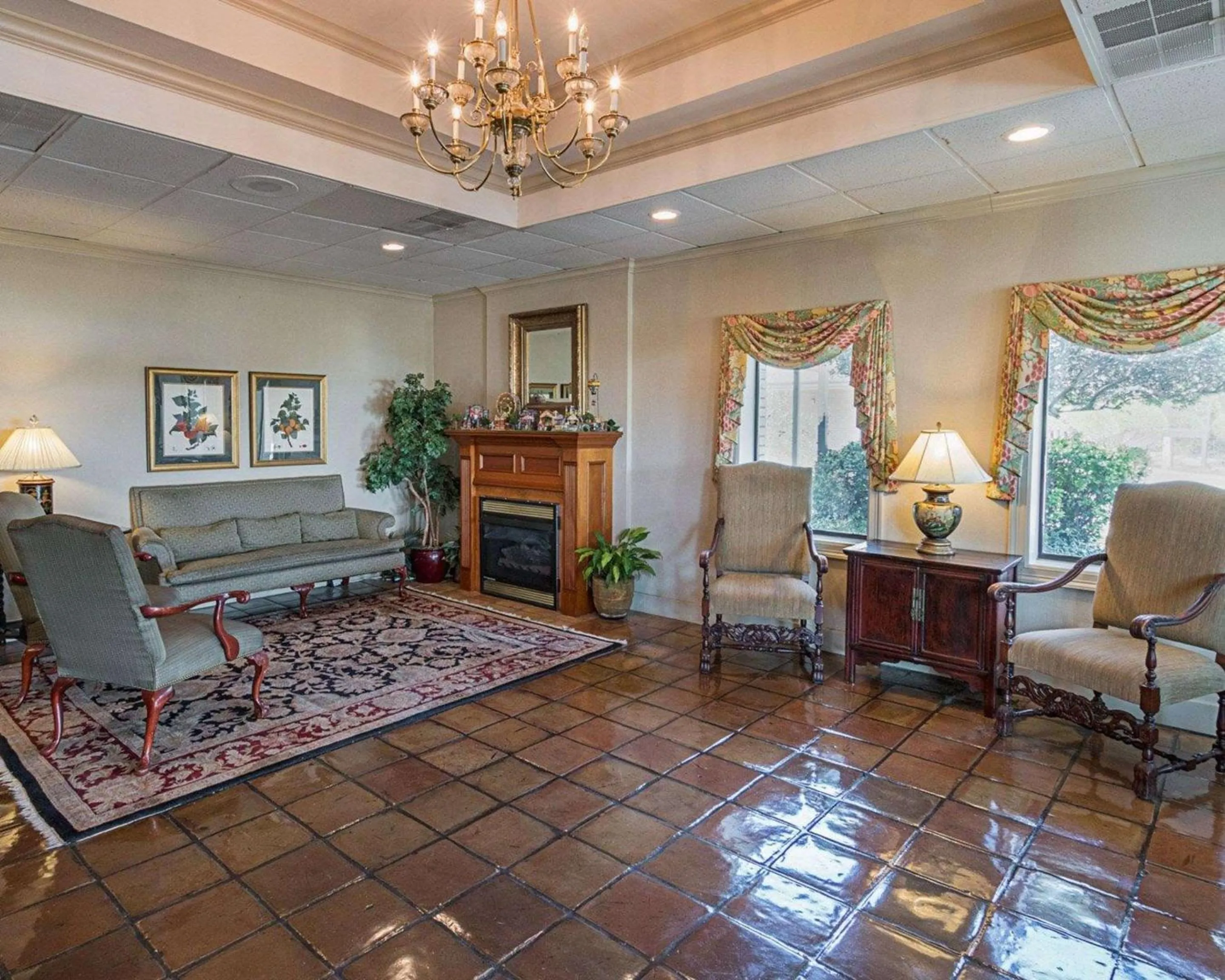 Lobby or reception in Quality Inn Ennis