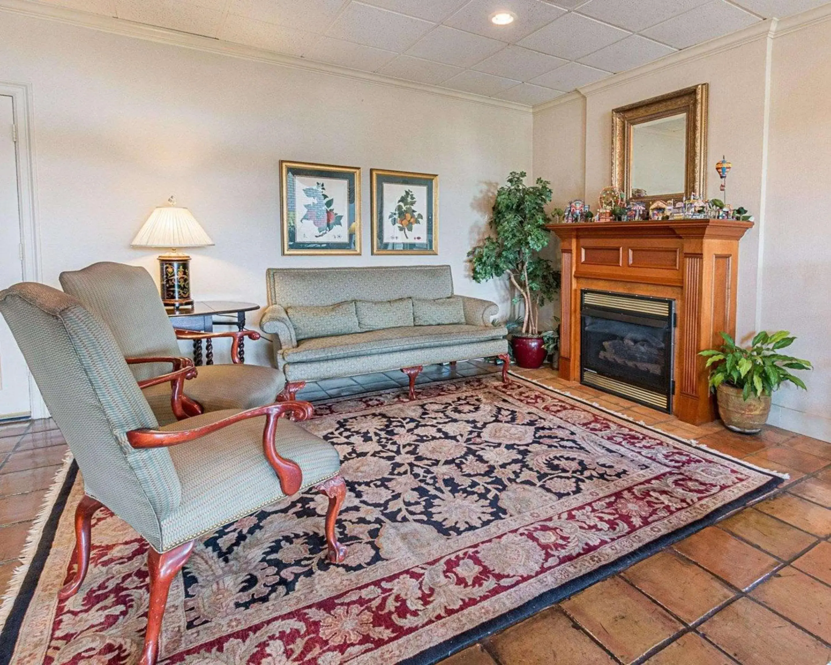 Lobby or reception in Quality Inn Lobby or reception in Quality Inn