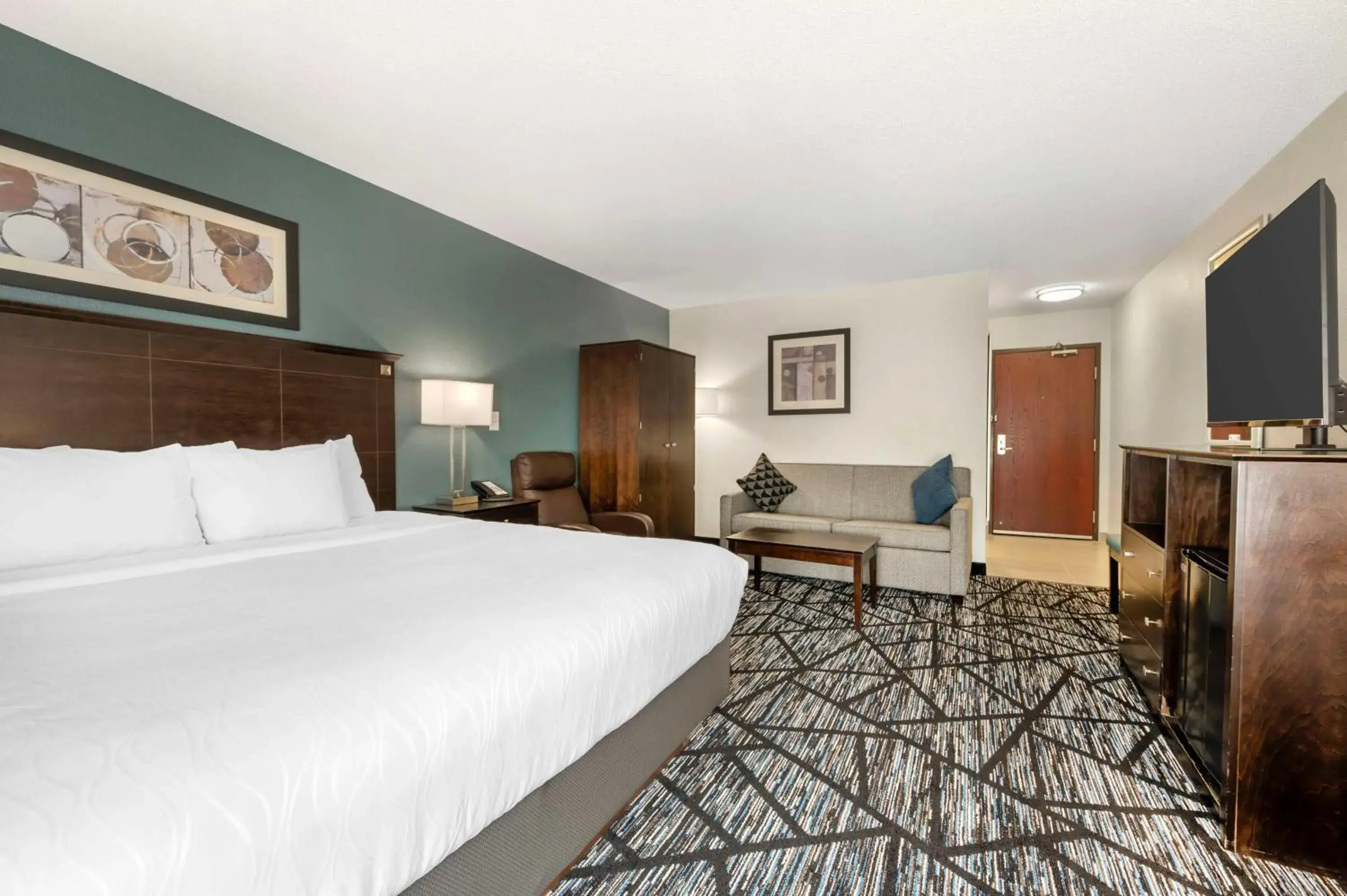 Bedroom, Bed in Best Western Plus Anderson Bedroom, Bed in Best Western Plus Anderson
