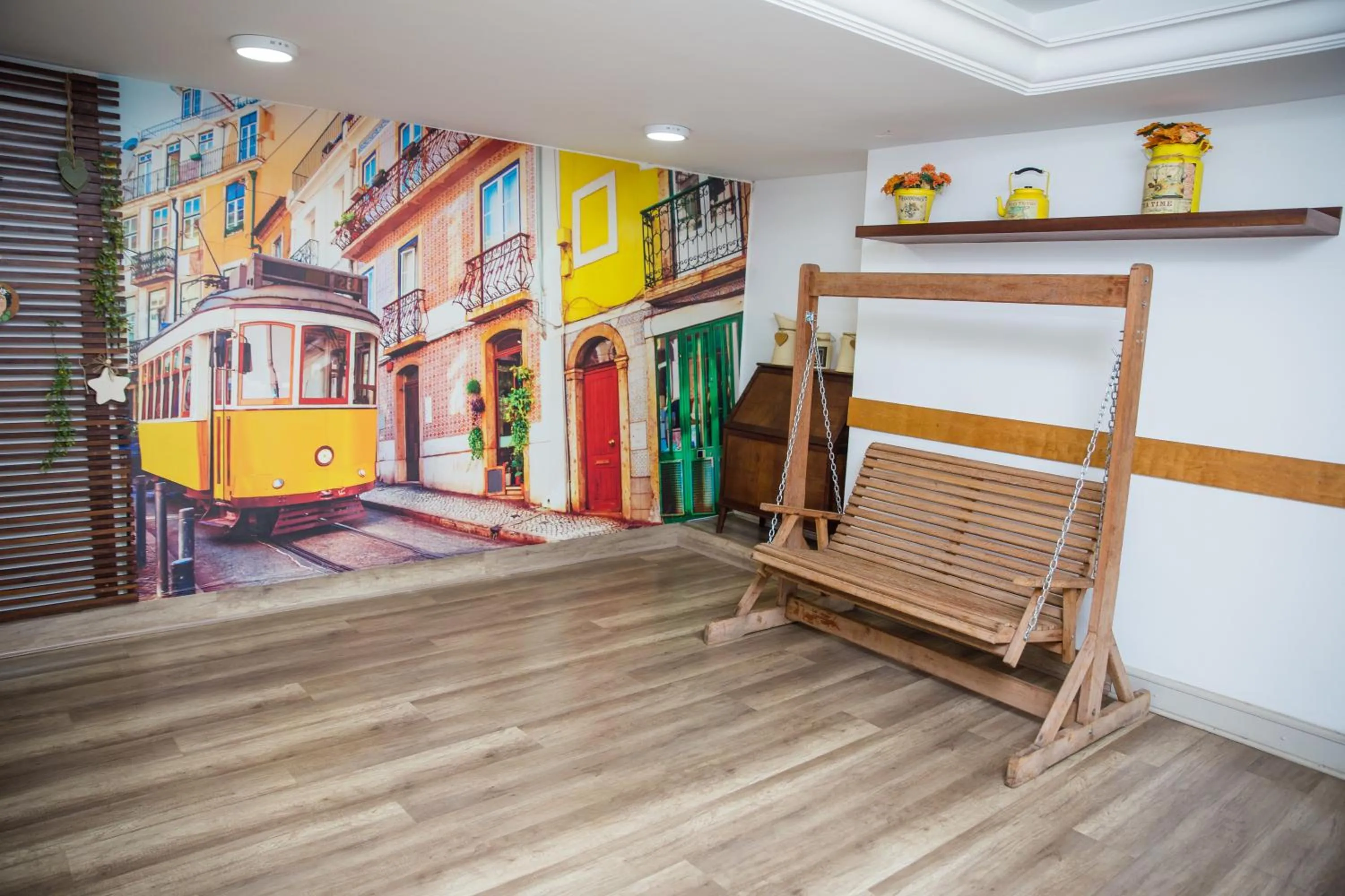 Living room in Lisboa Hotel