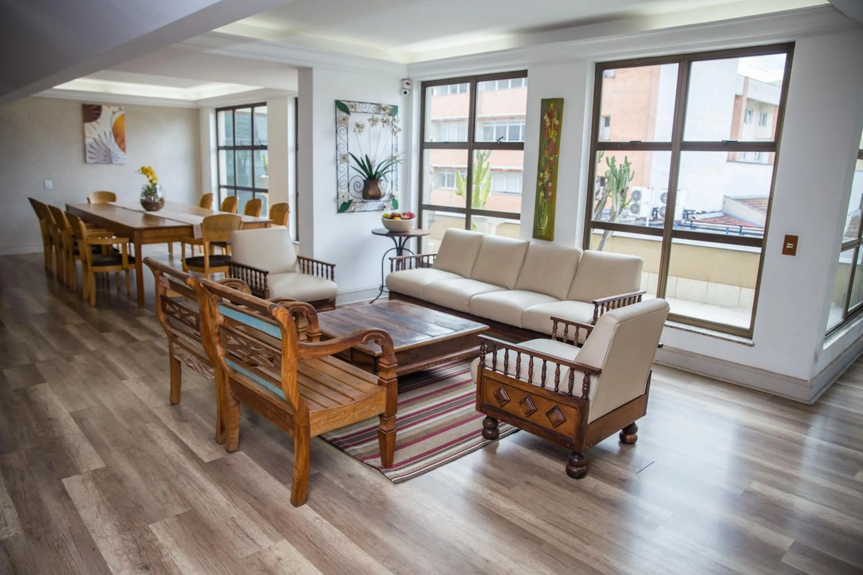 Living room in Lisboa Hotel