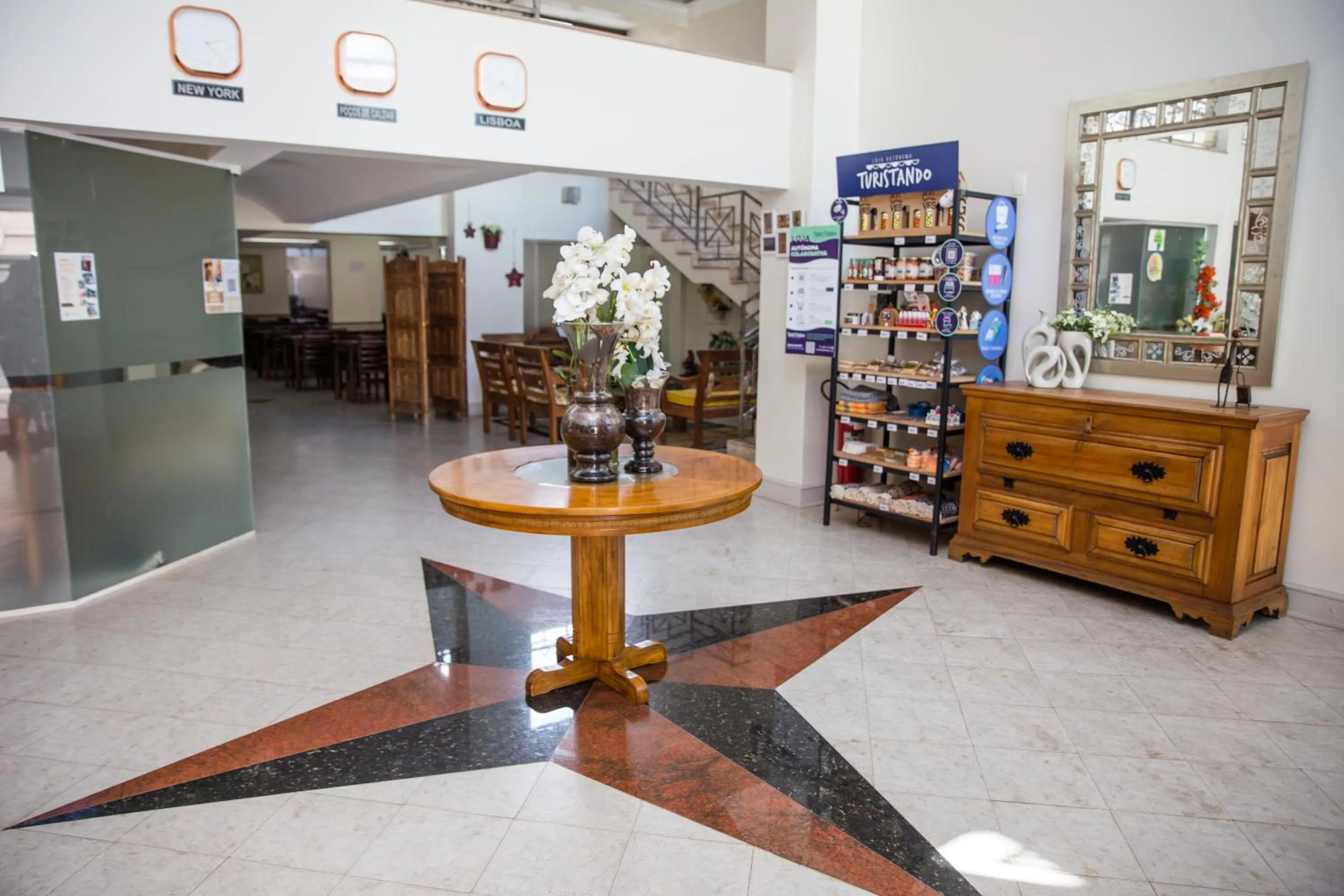 Lobby or reception in Lisboa Hotel