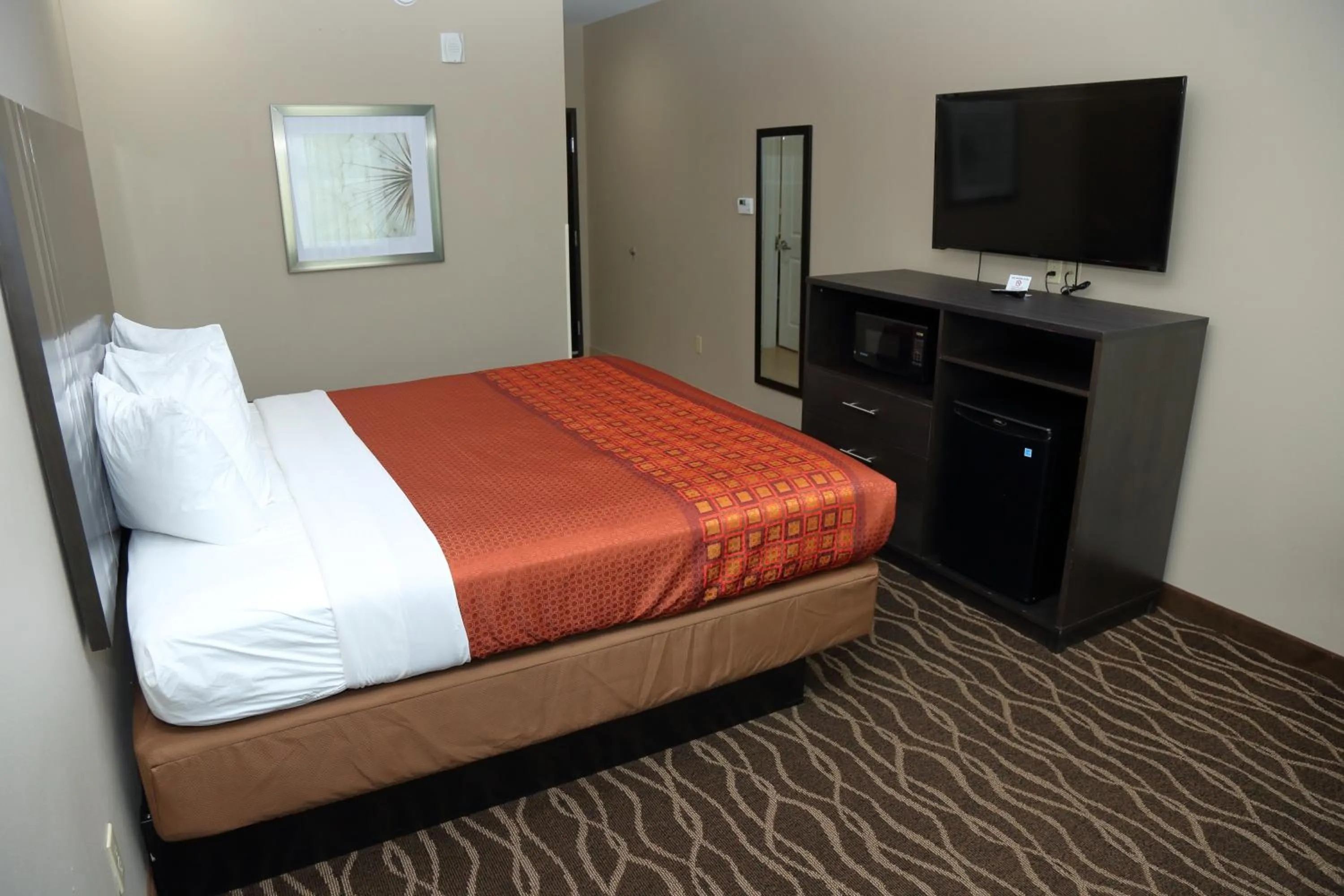 Bed in Americas Best Value Inn & Suites-Prairieville