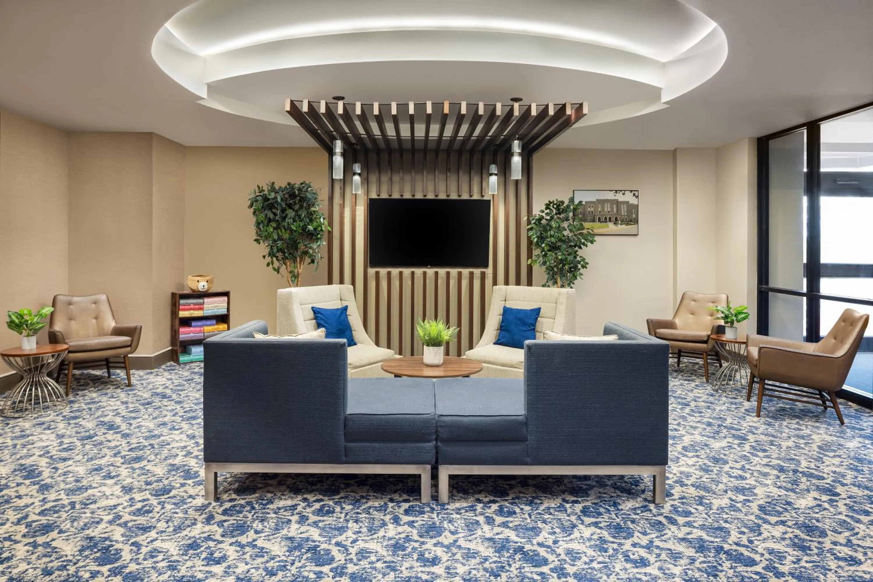 TV and multimedia in The Lodge at Duke Medical Center