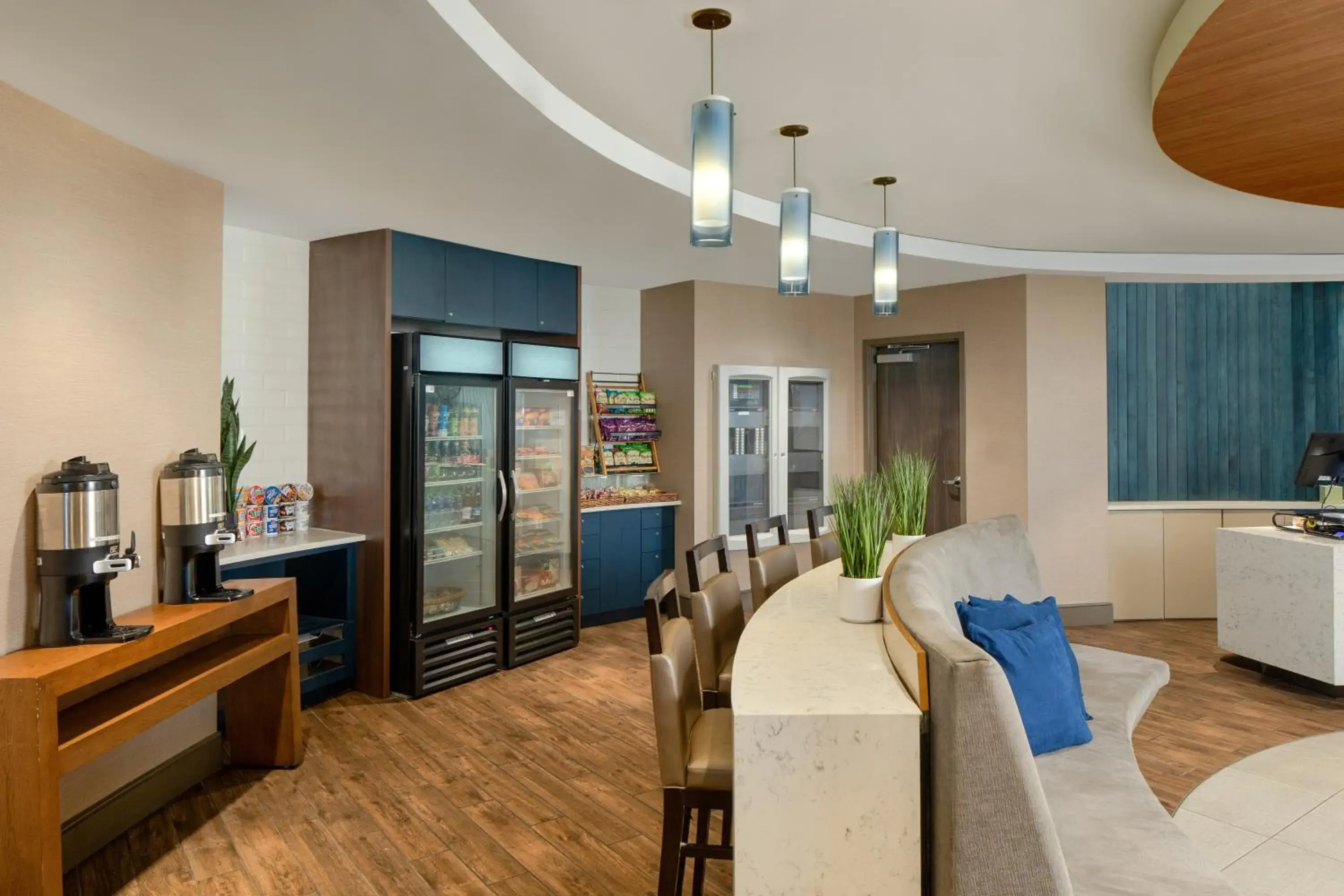 Lobby or reception in The Lodge at Duke Medical Center Lobby or reception in The Lodge at Duke Medical Center