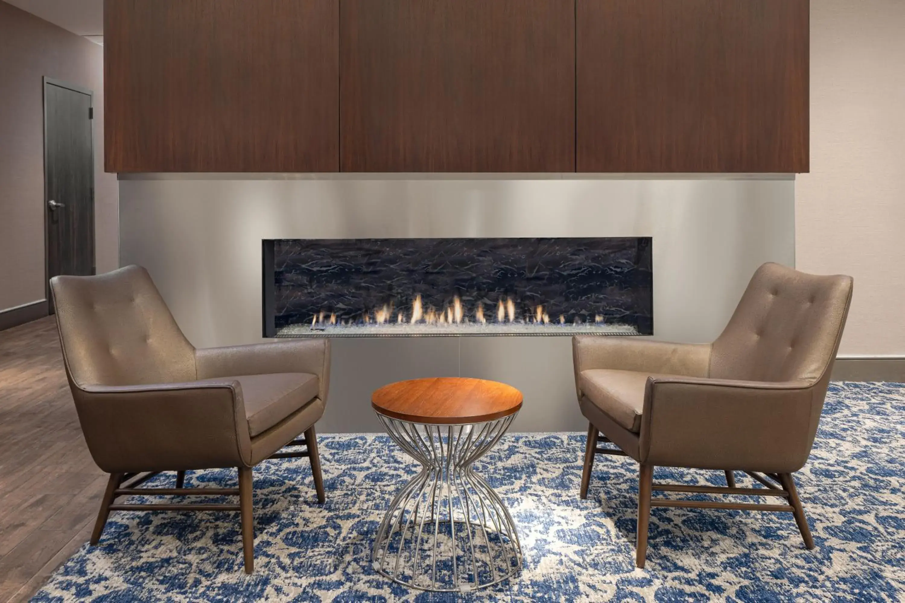 Lobby or reception in The Lodge at Duke Medical Center Lobby or reception in The Lodge at Duke Medical Center