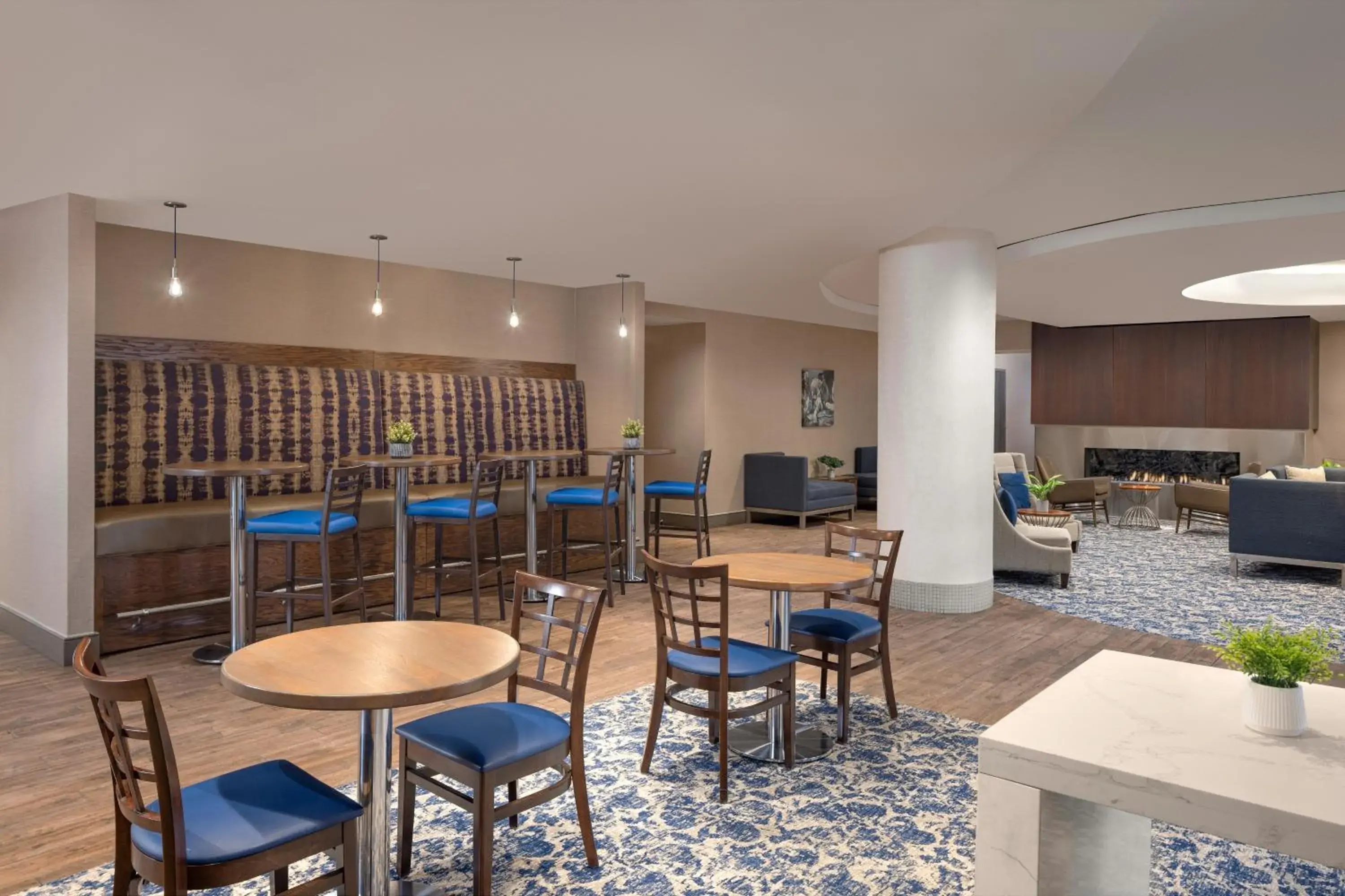 Lobby or reception in The Lodge at Duke Medical Center Lobby or reception in The Lodge at Duke Medical Center