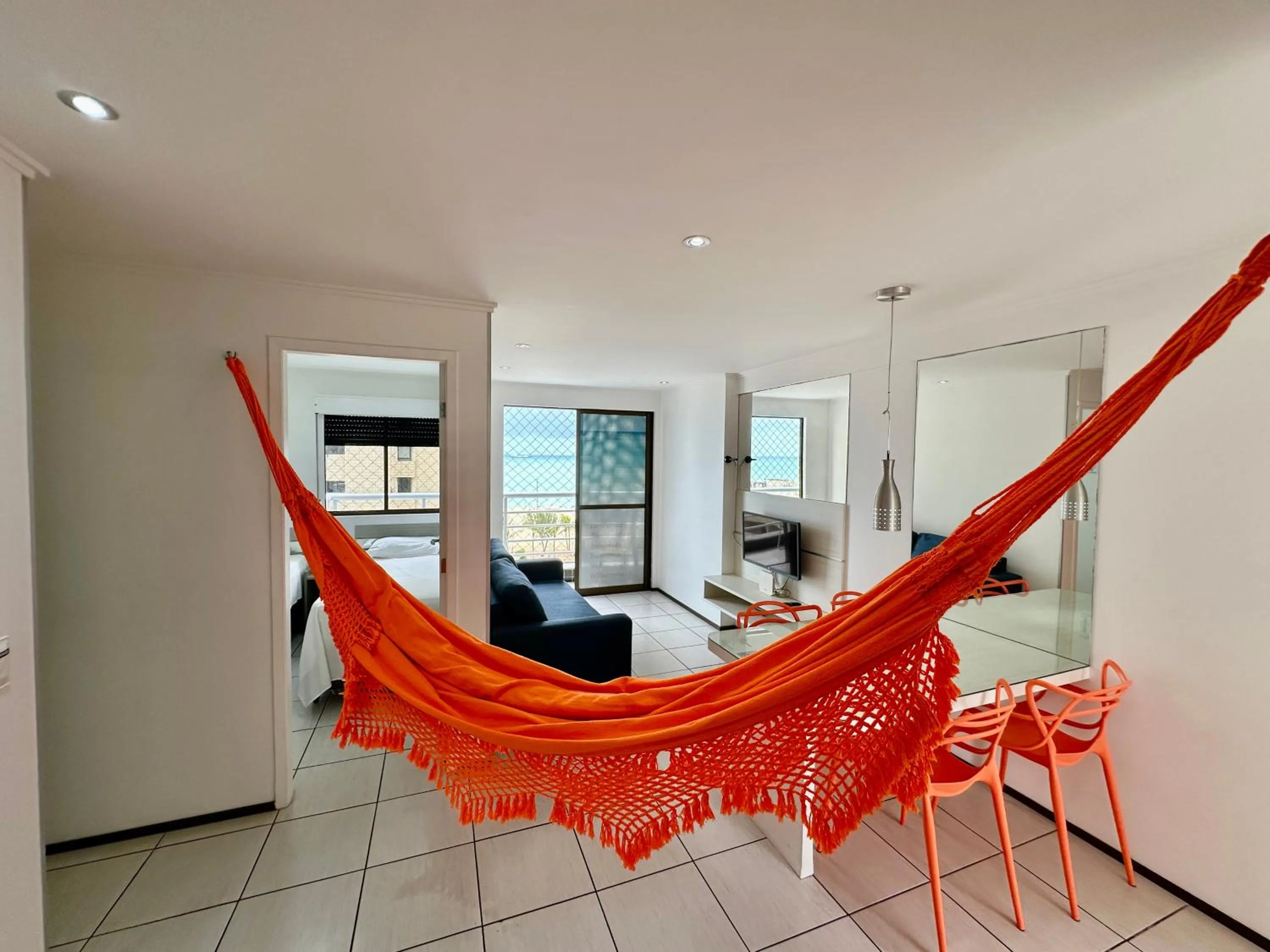 Two-Bedroom Apartment with Balcony and Sea View in Atlantic Ocean Residence
