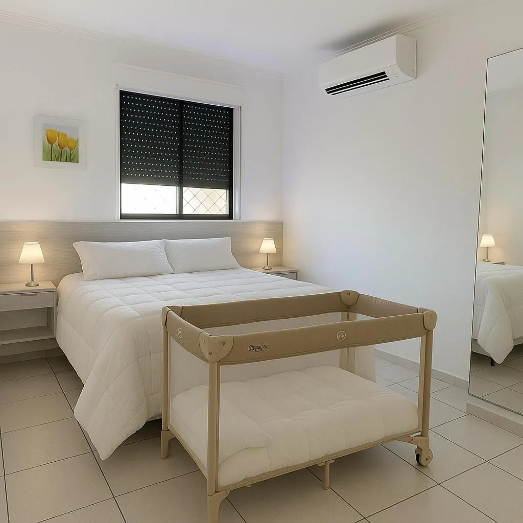 Two-Bedroom Apartment with Balcony and Sea View in Atlantic Ocean Residence
