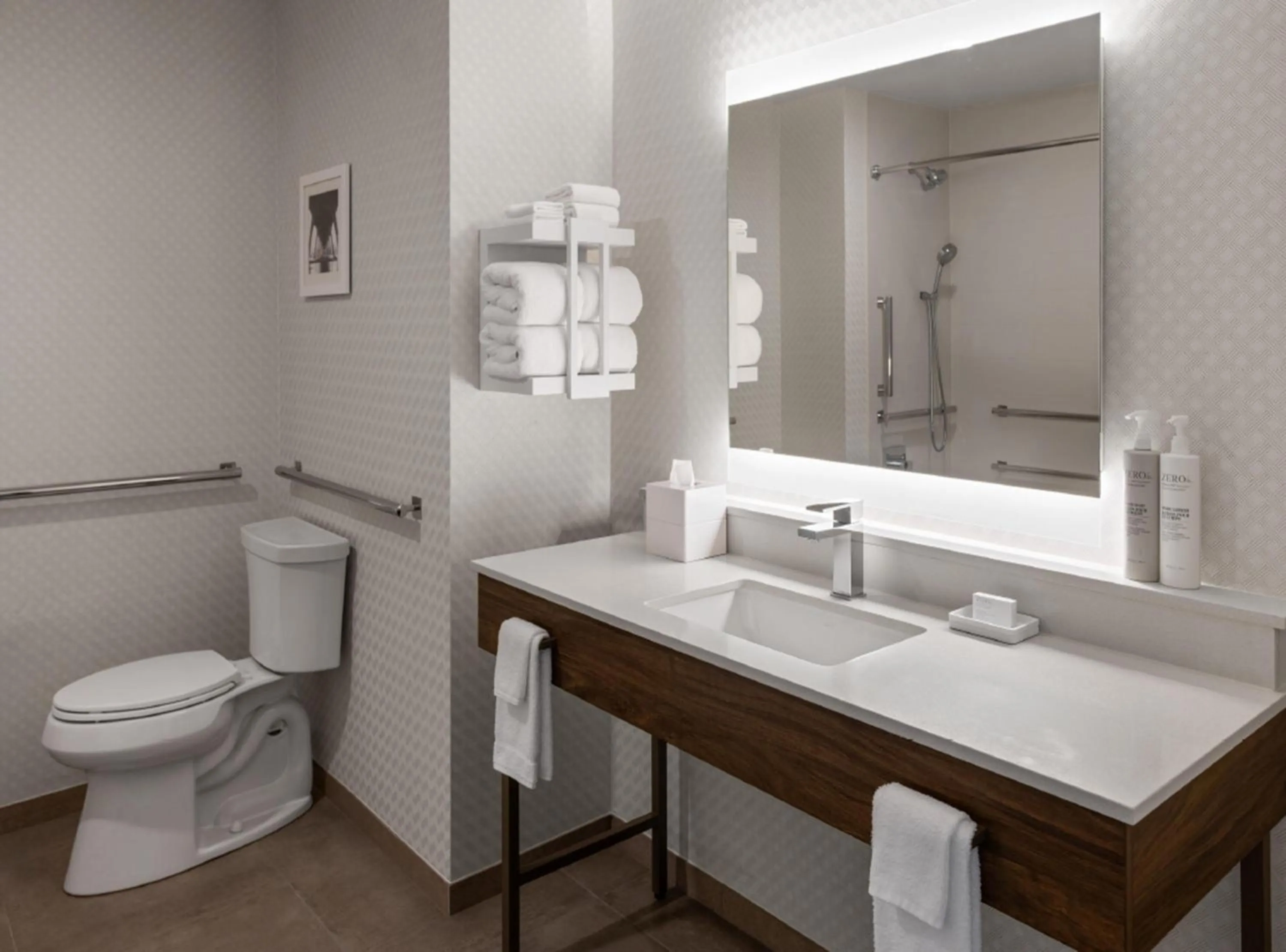 Bathroom in Hampton Inn & Suites Richmond Glenside