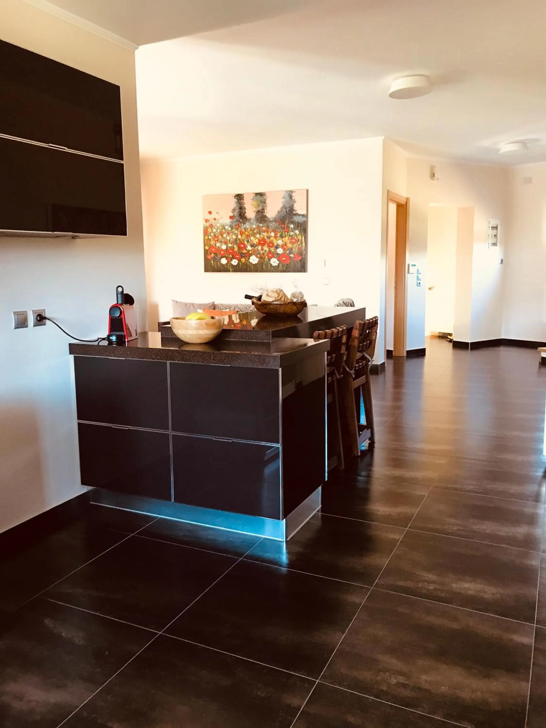 Kitchen or kitchenette in Villa Lydia