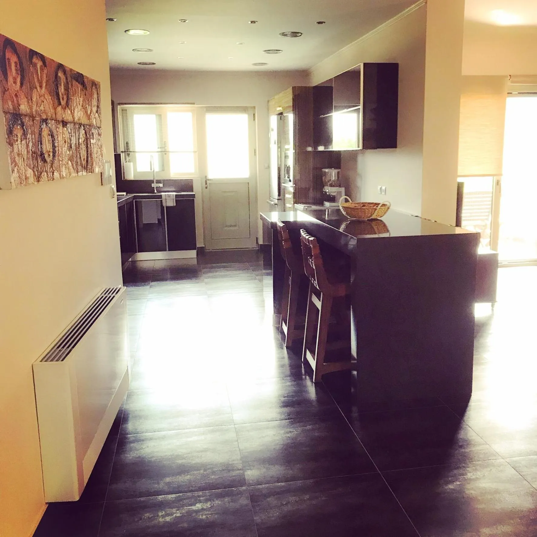 Living room in Villa Lydia