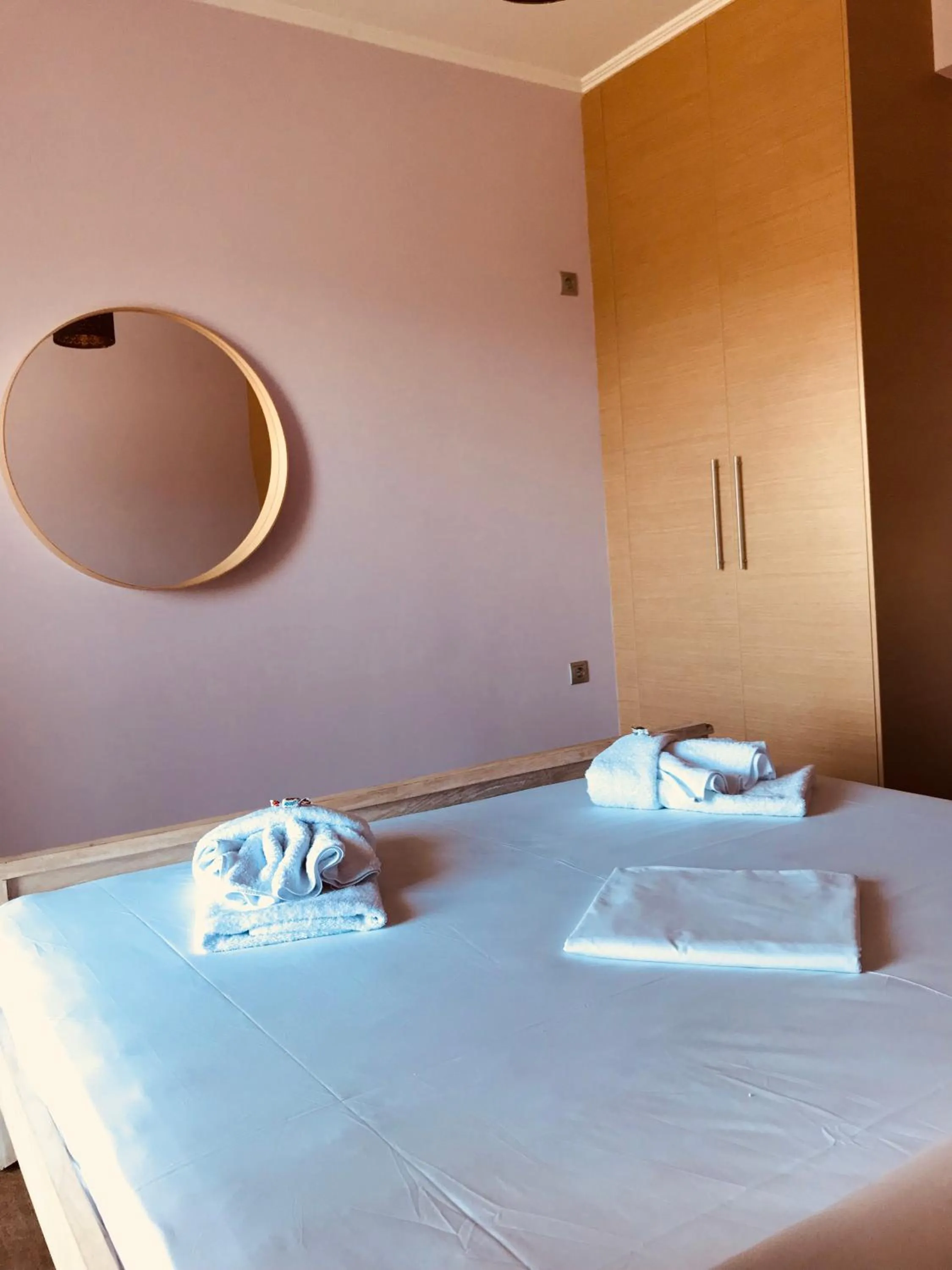 Bedroom, Bed in Villa Lydia