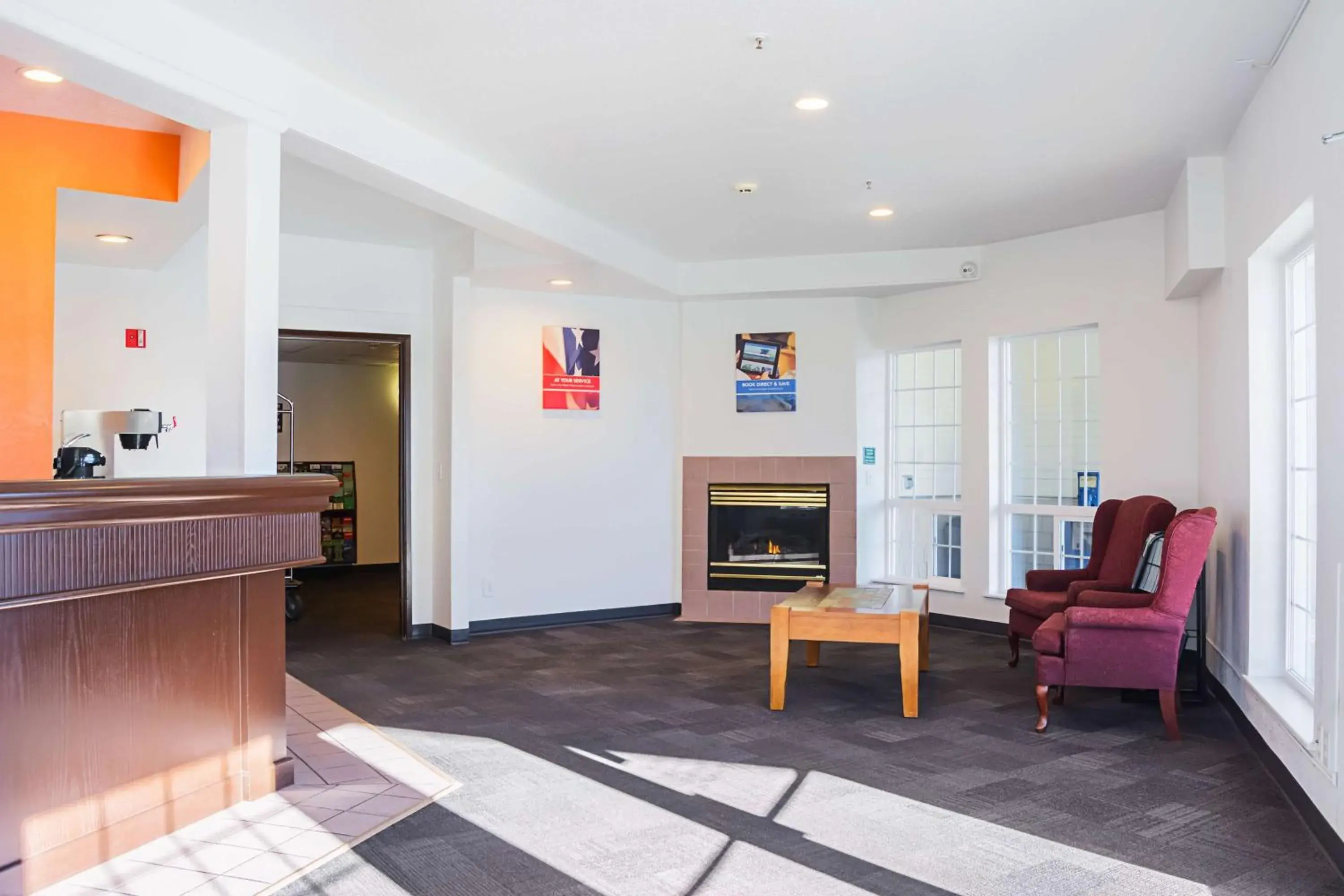 Lobby or reception in Motel 6-Newport, OR Lobby or reception in Motel 6-Newport, OR