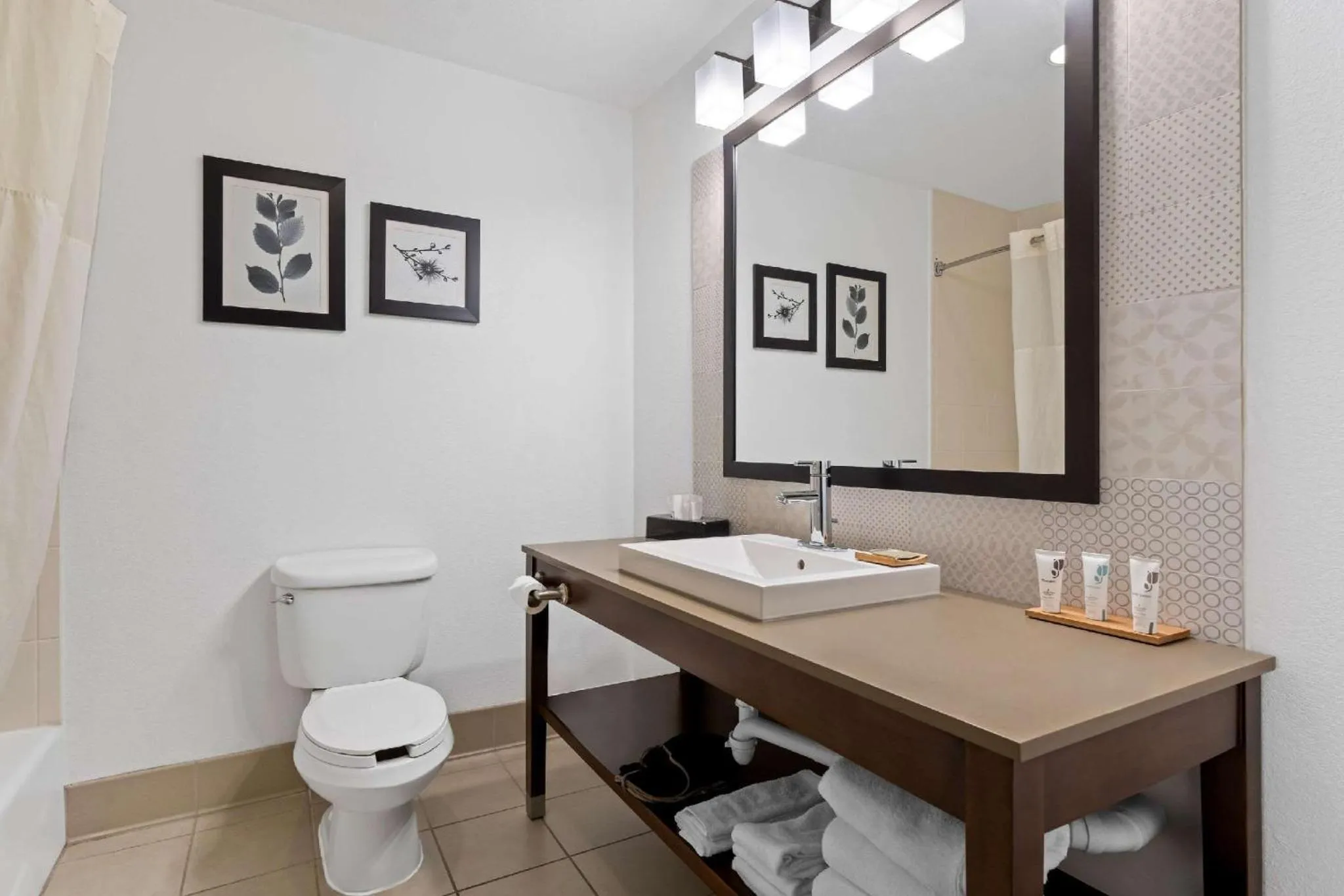 Bathroom in Country Inn & Suites by Radisson, Macon North, GA